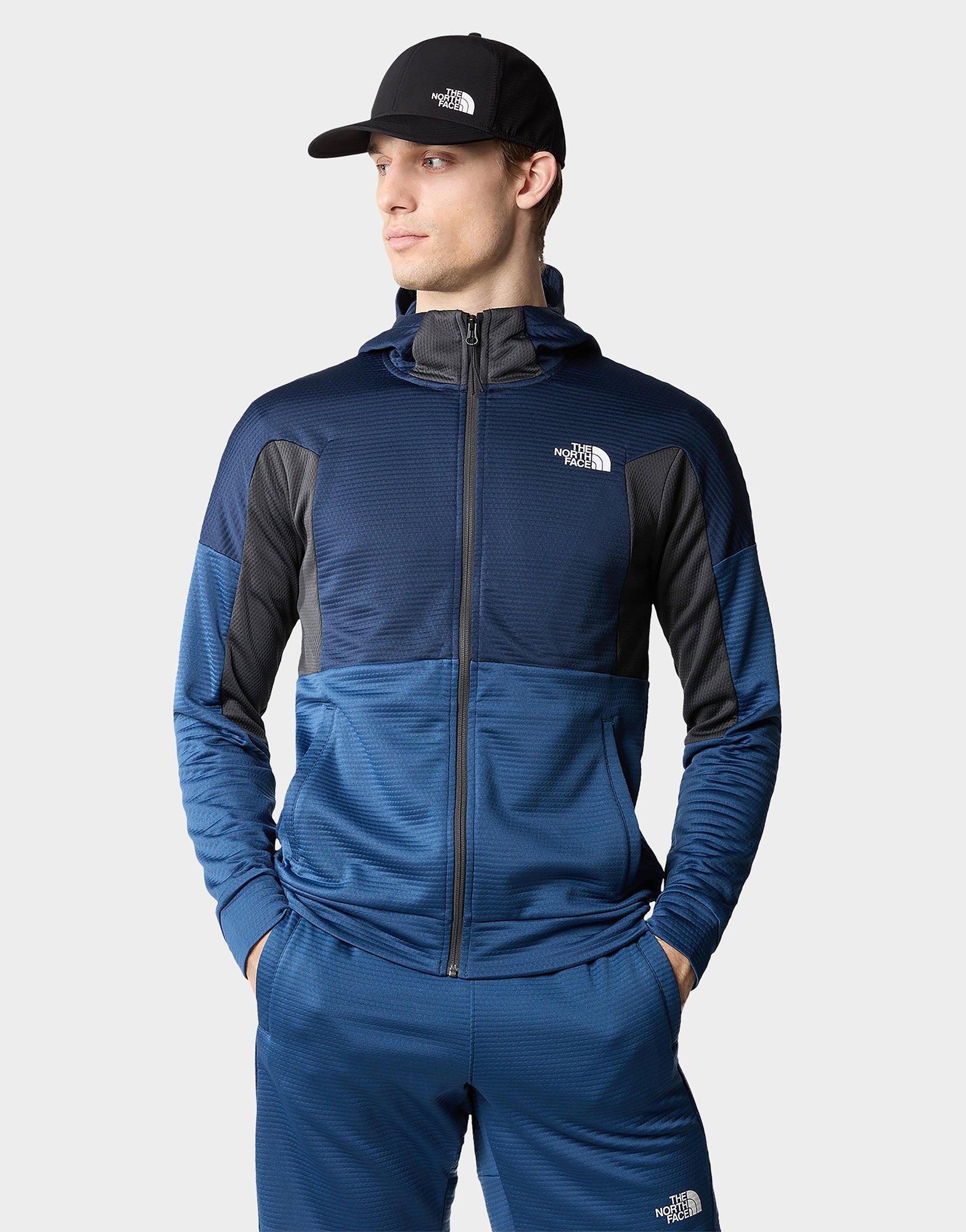 Blue north face discount fleece