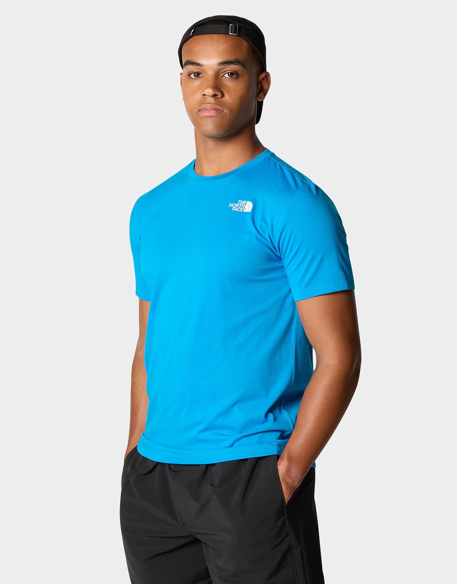 Blue The North Face Foundation Tracks T-Shirt | JD Sports UK