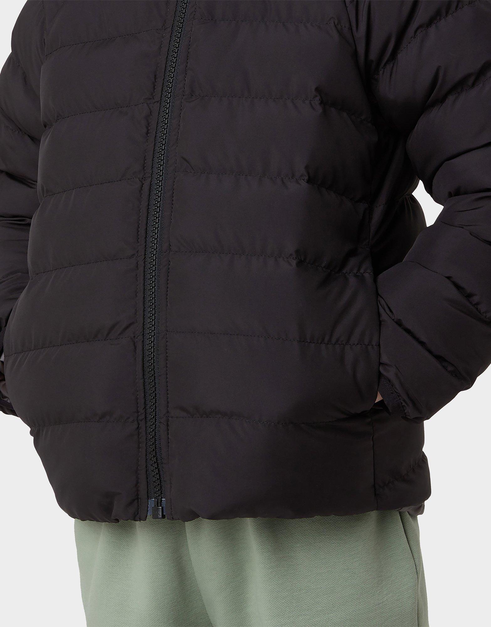 Black The North Face Reversible Perrito Hooded Jacket Children