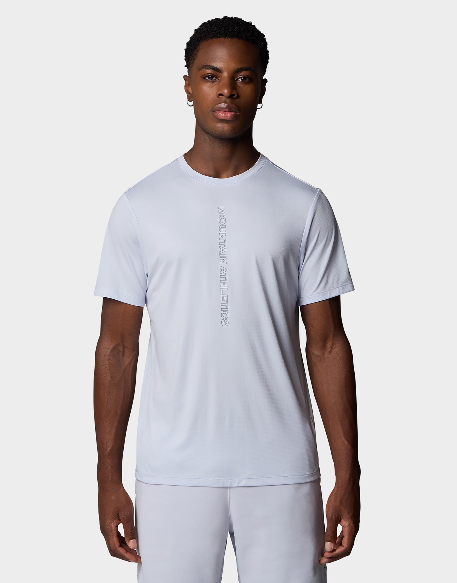 Grey The North Face Men's Mountain Athletics 24/7 Graphic T