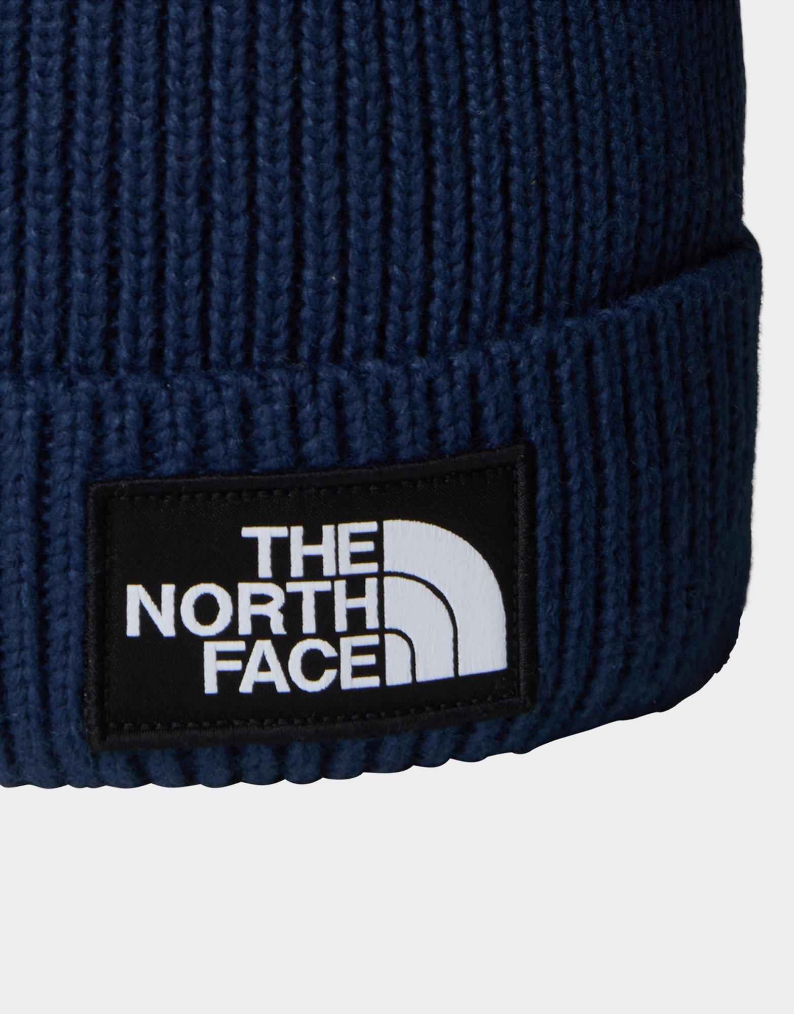 The North Face TNF Logo Box Pom Beanie