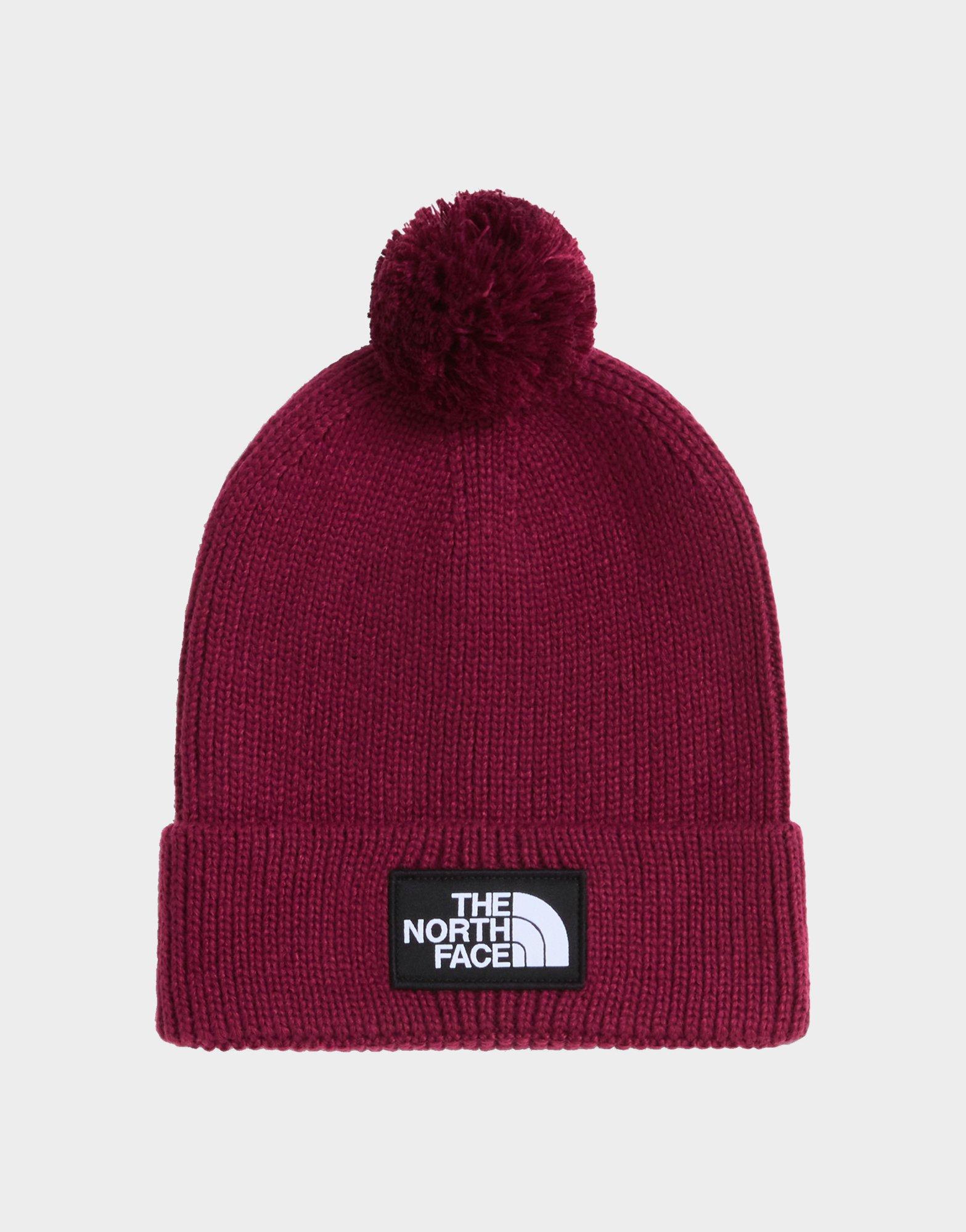 The North Face TNF Logo Box Pom Beanie