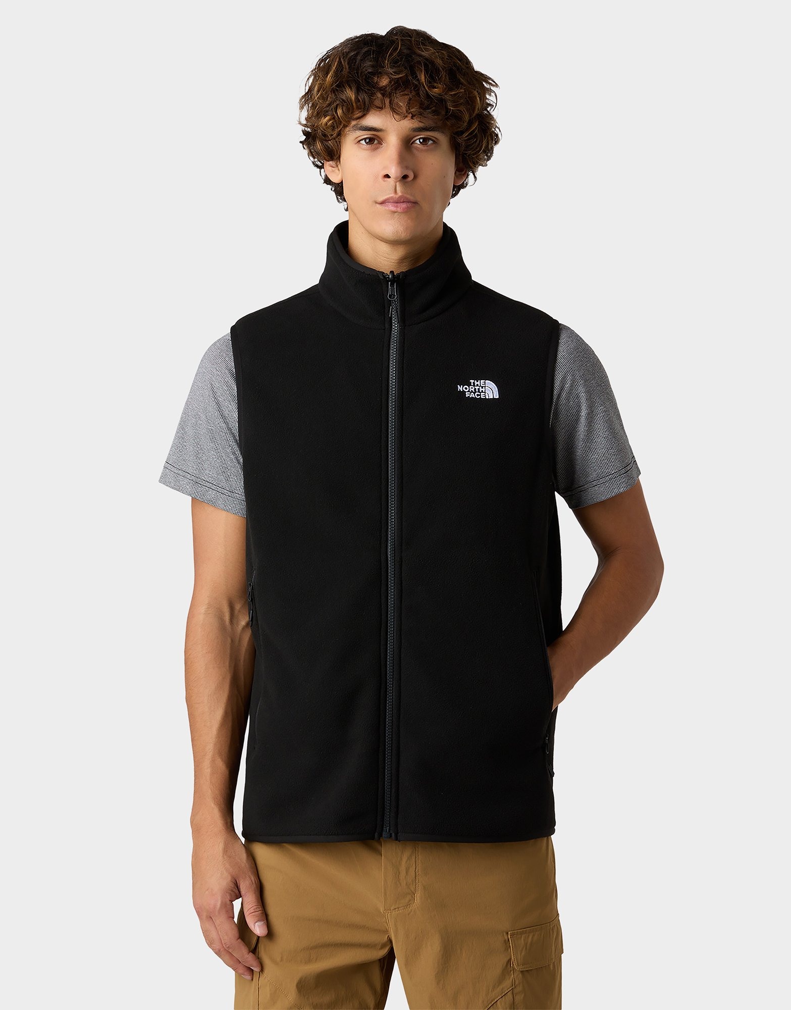 THE NORTH FACE ノースフェイス FLEECE VEST サイズ4X Black The North Face M Glacier Fleece Vest | JD Sports UK
