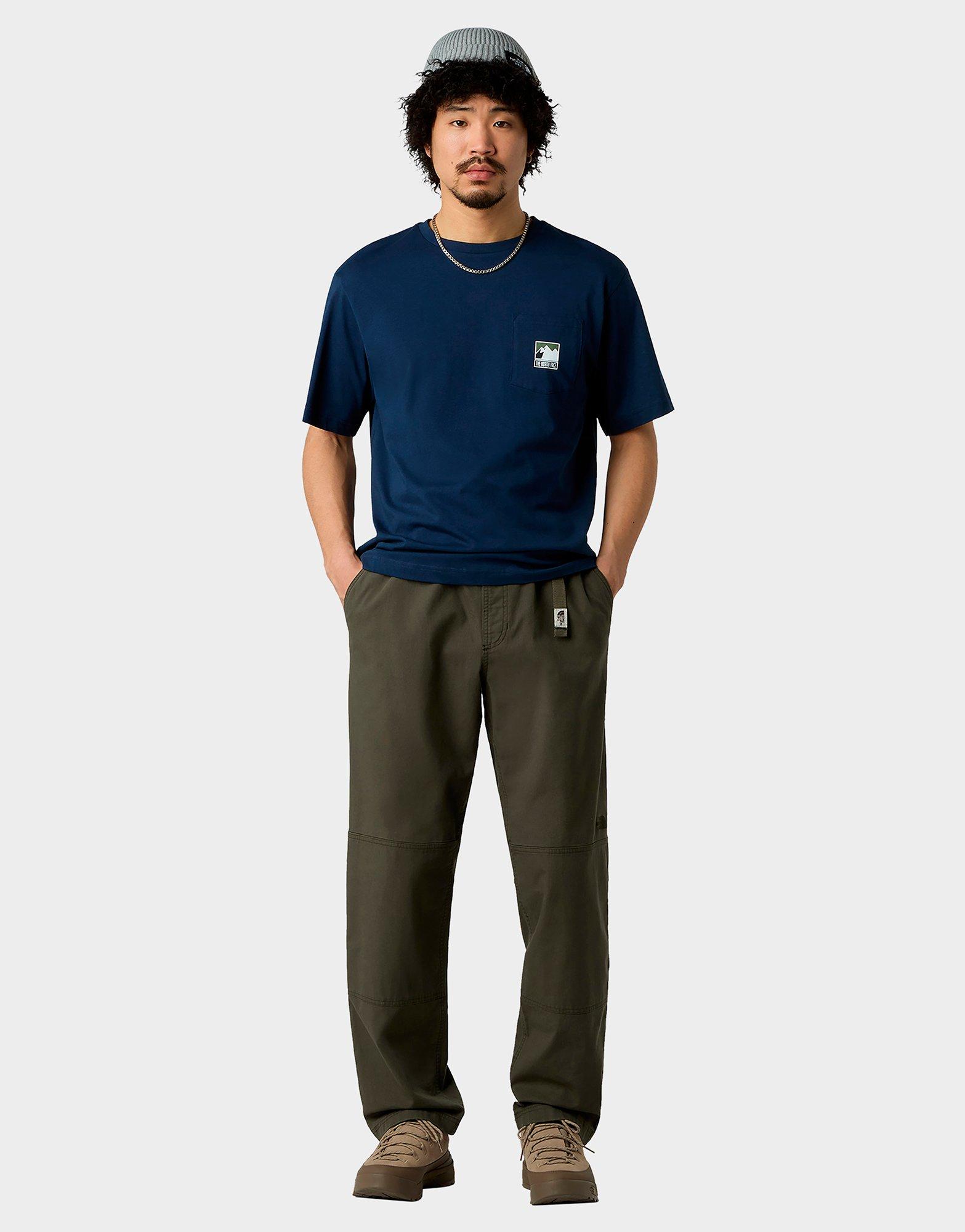 The North Face M Mountain Logo Relaxed Pocket Tee