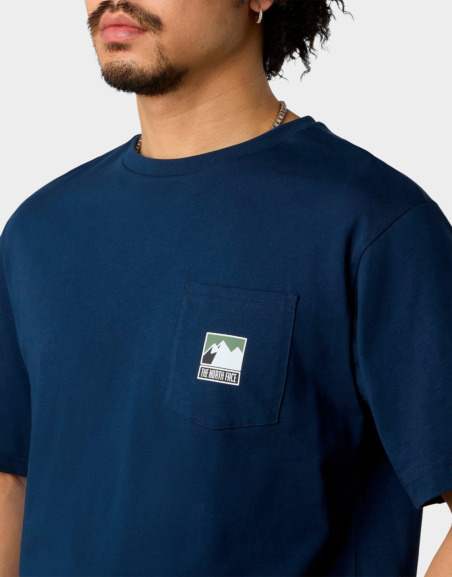 The North Face M Mountain Logo Relaxed Pocket Tee