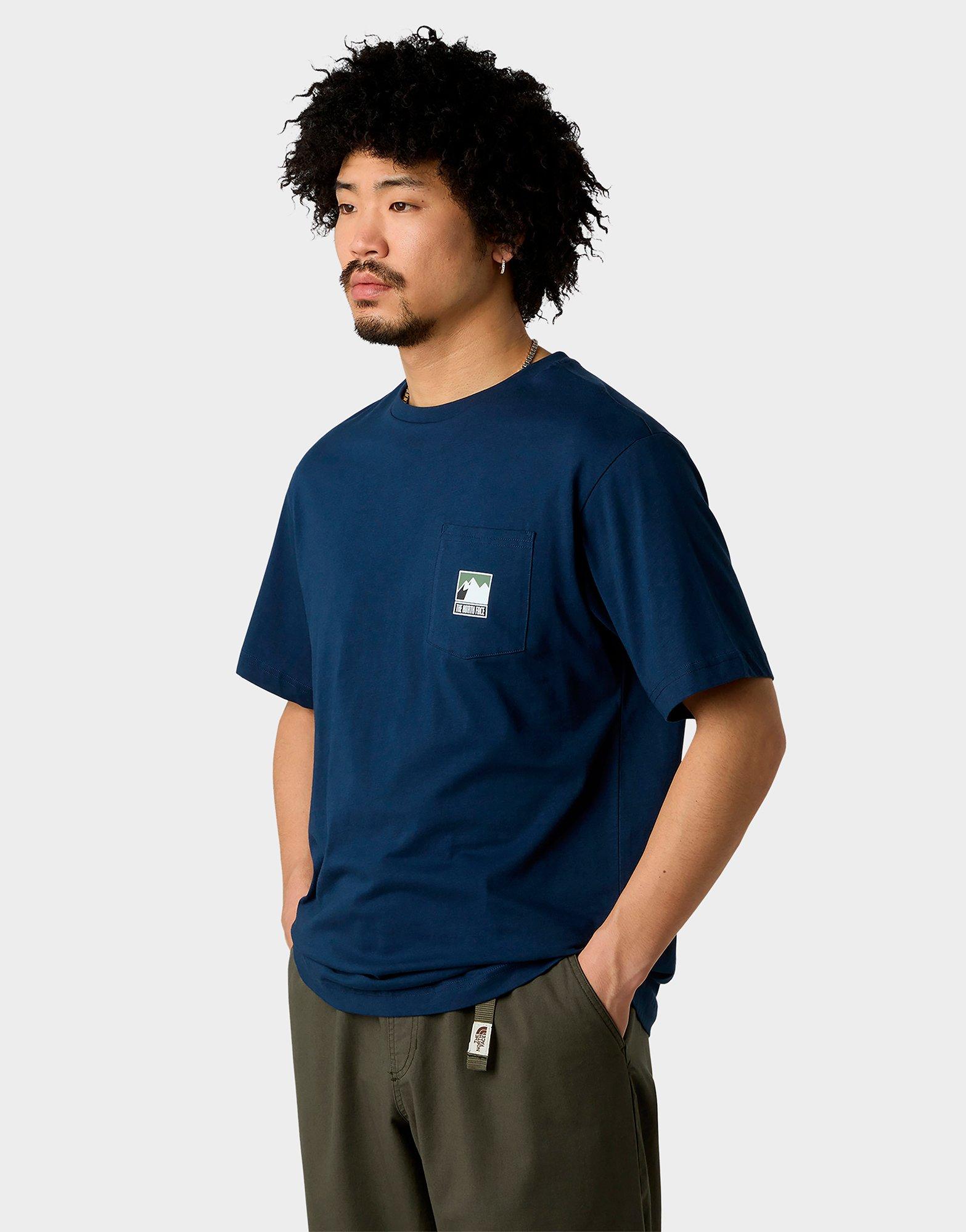 The North Face M Mountain Logo Relaxed Pocket Tee