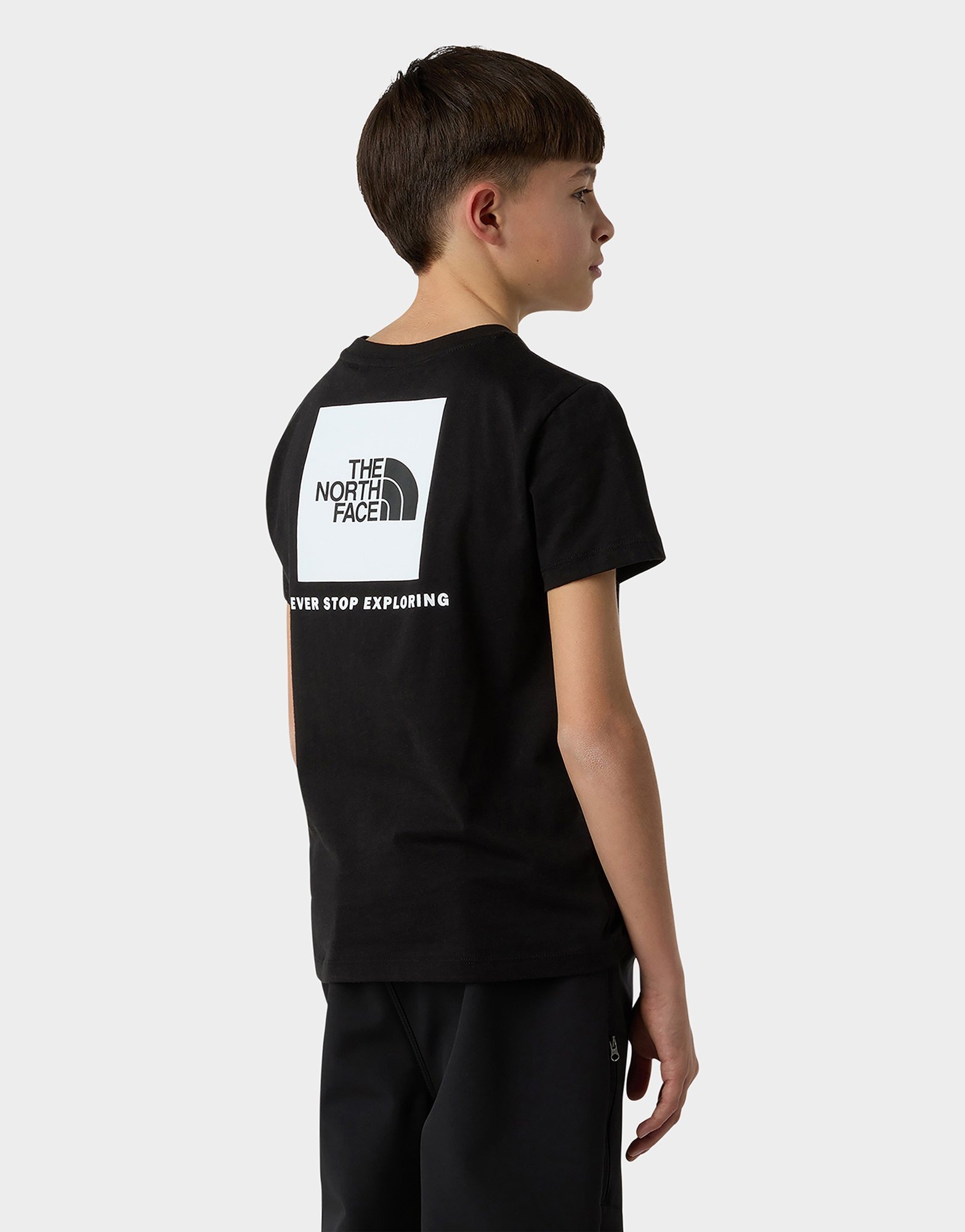 Black The North Face Teen Box NSE Regular SS Tee | JD Sports UK