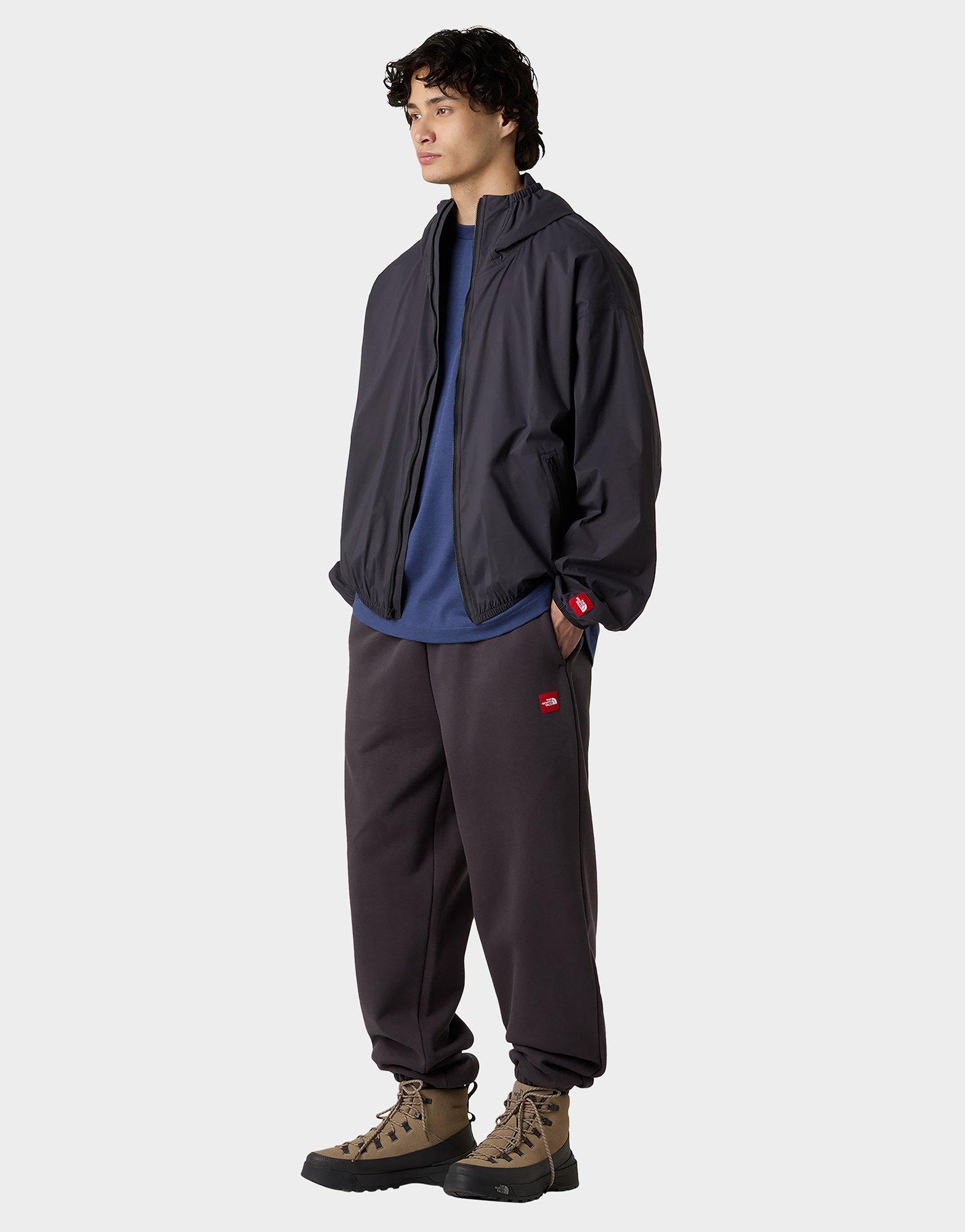 The North Face M TNF Red Box Packable Hooded Wind Jacket