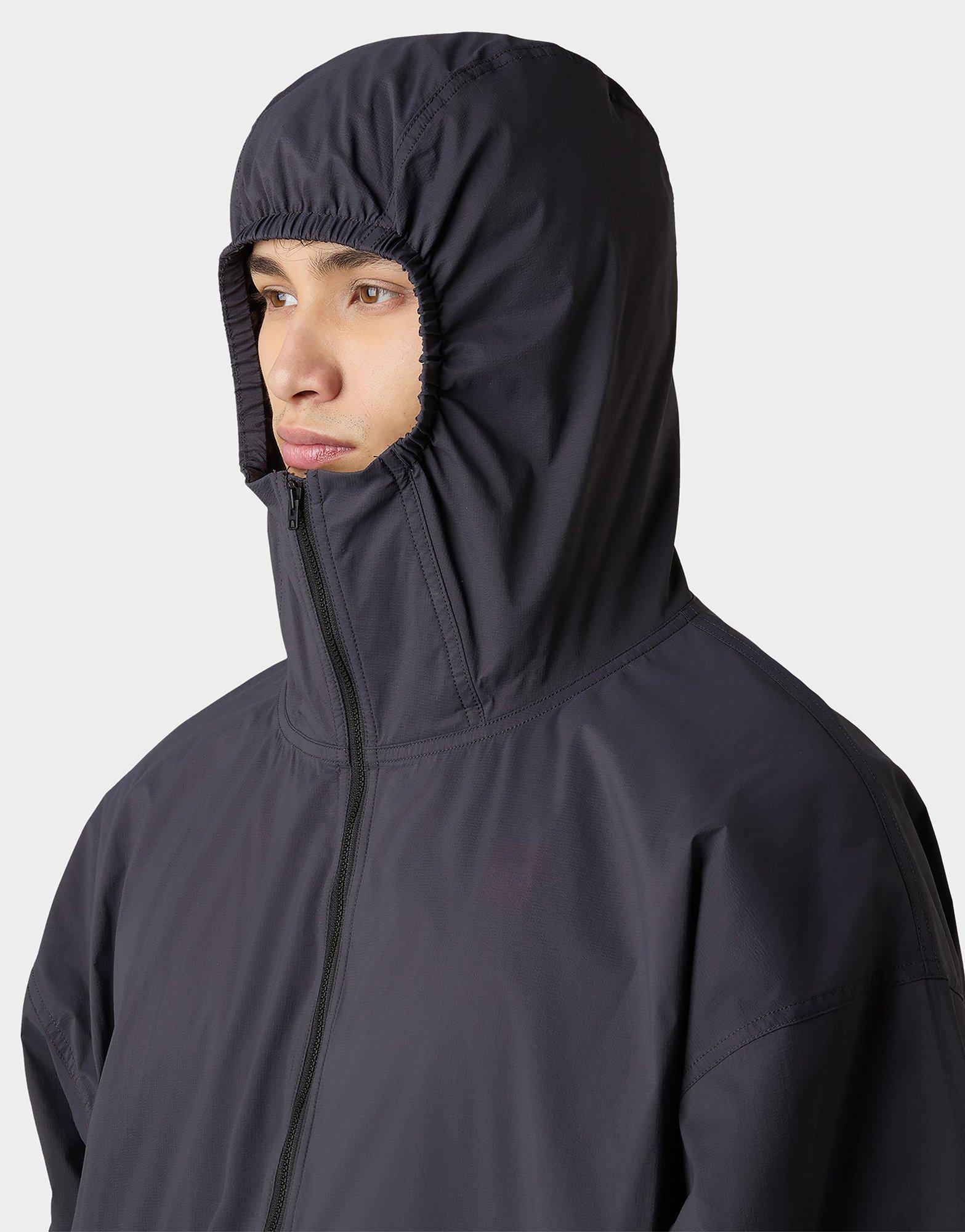 The North Face M TNF Red Box Packable Hooded Wind Jacket