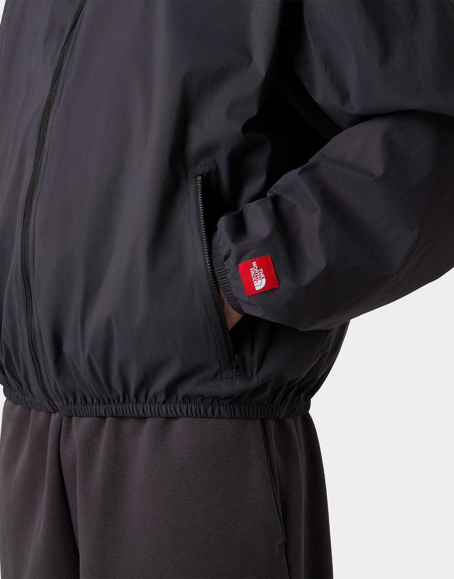 The North Face M TNF Red Box Packable Hooded Wind Jacket