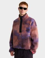 The North Face M TNF Red Box Printed 1/2 Zip Fleece