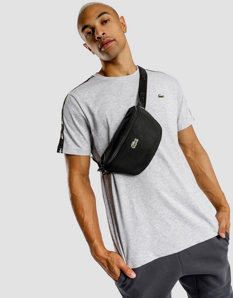 Buy Black Lacoste Tech Waist Bag | JD Sports