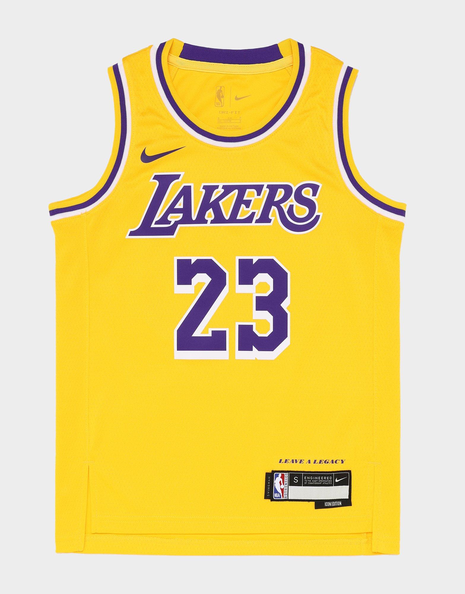 Yellow lebron jersey top