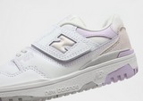 New Balance 550 Bungee Lace with Top Strap Children