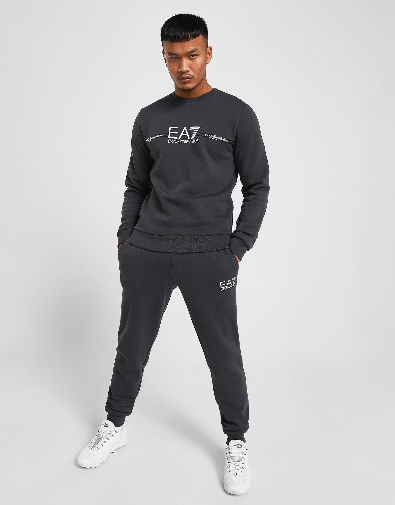 Emporio Armani EA7 Central Logo Crew 