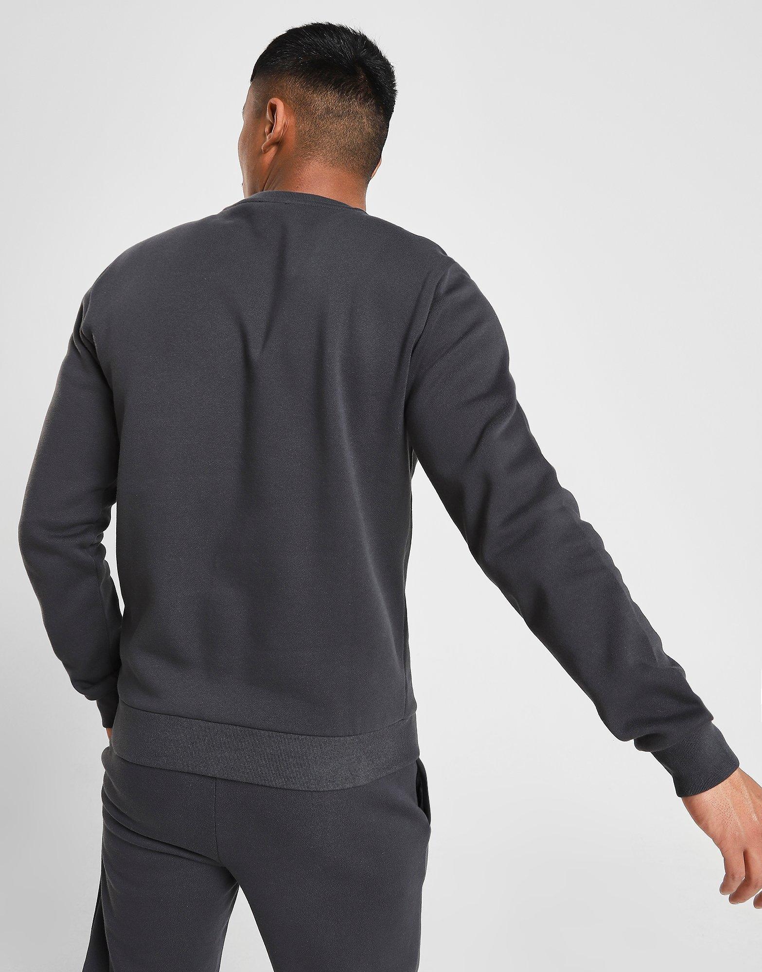 emporio armani ea7 central logo crew sweatshirt