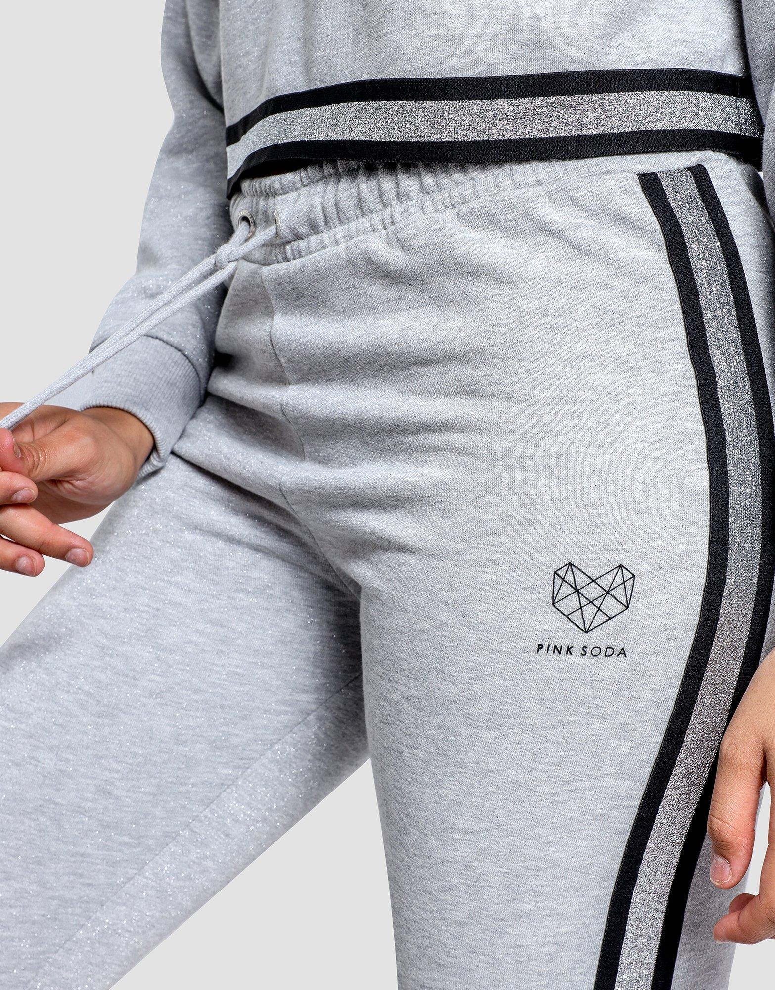 Pink Soda Sport Pnt Lurex Gry blk wht