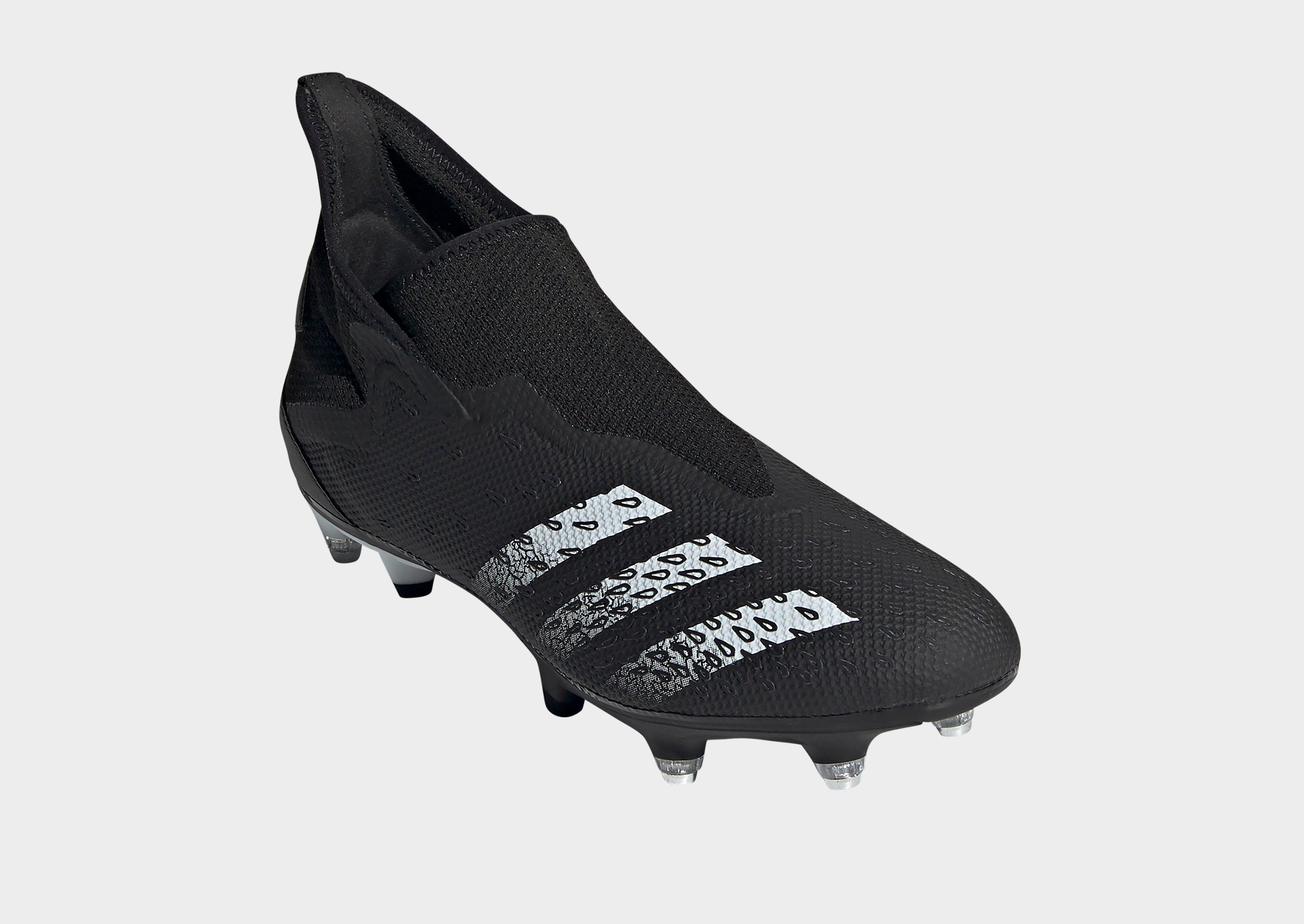 laceless soft ground boots