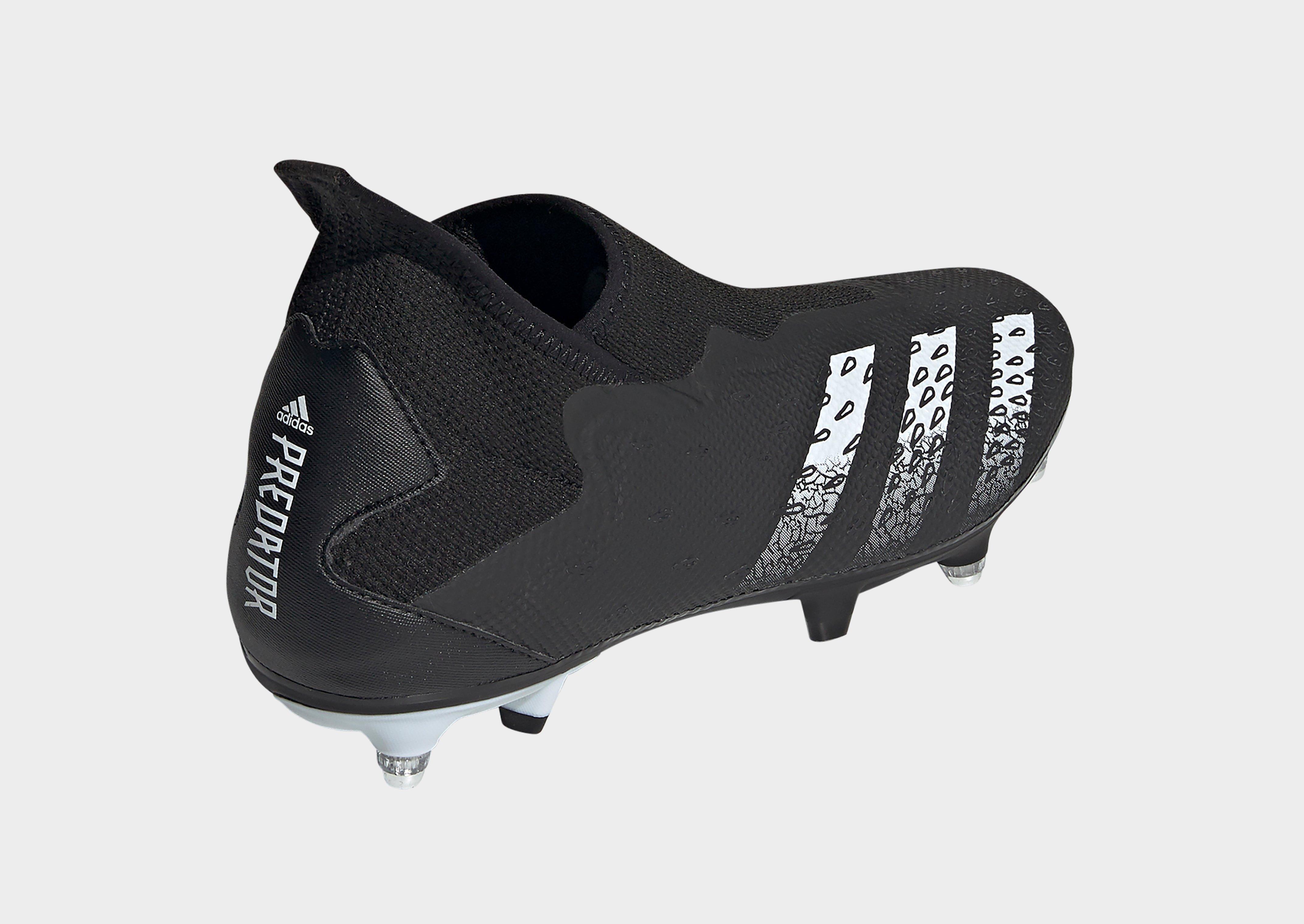 laceless soft ground boots