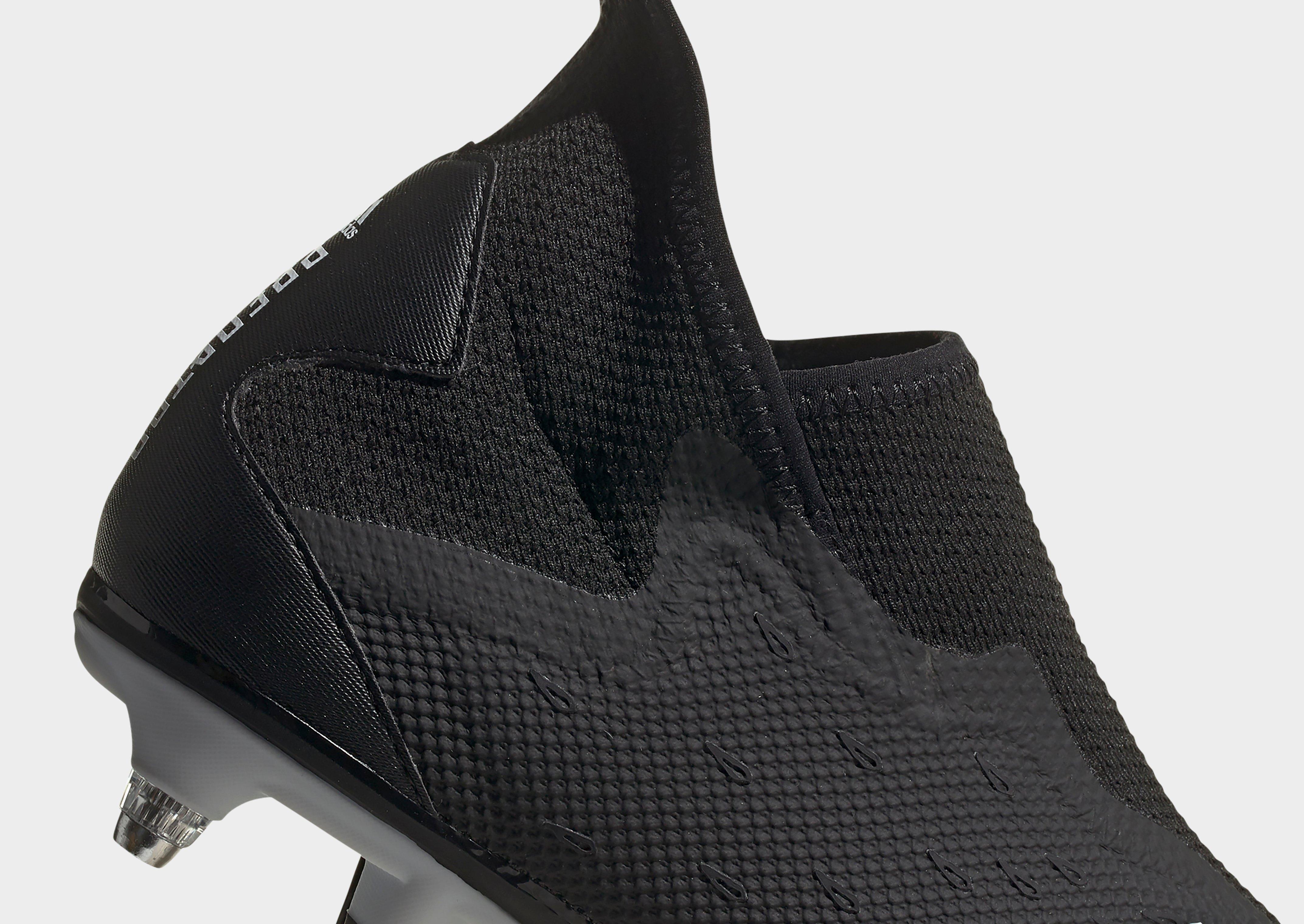 laceless soft ground boots