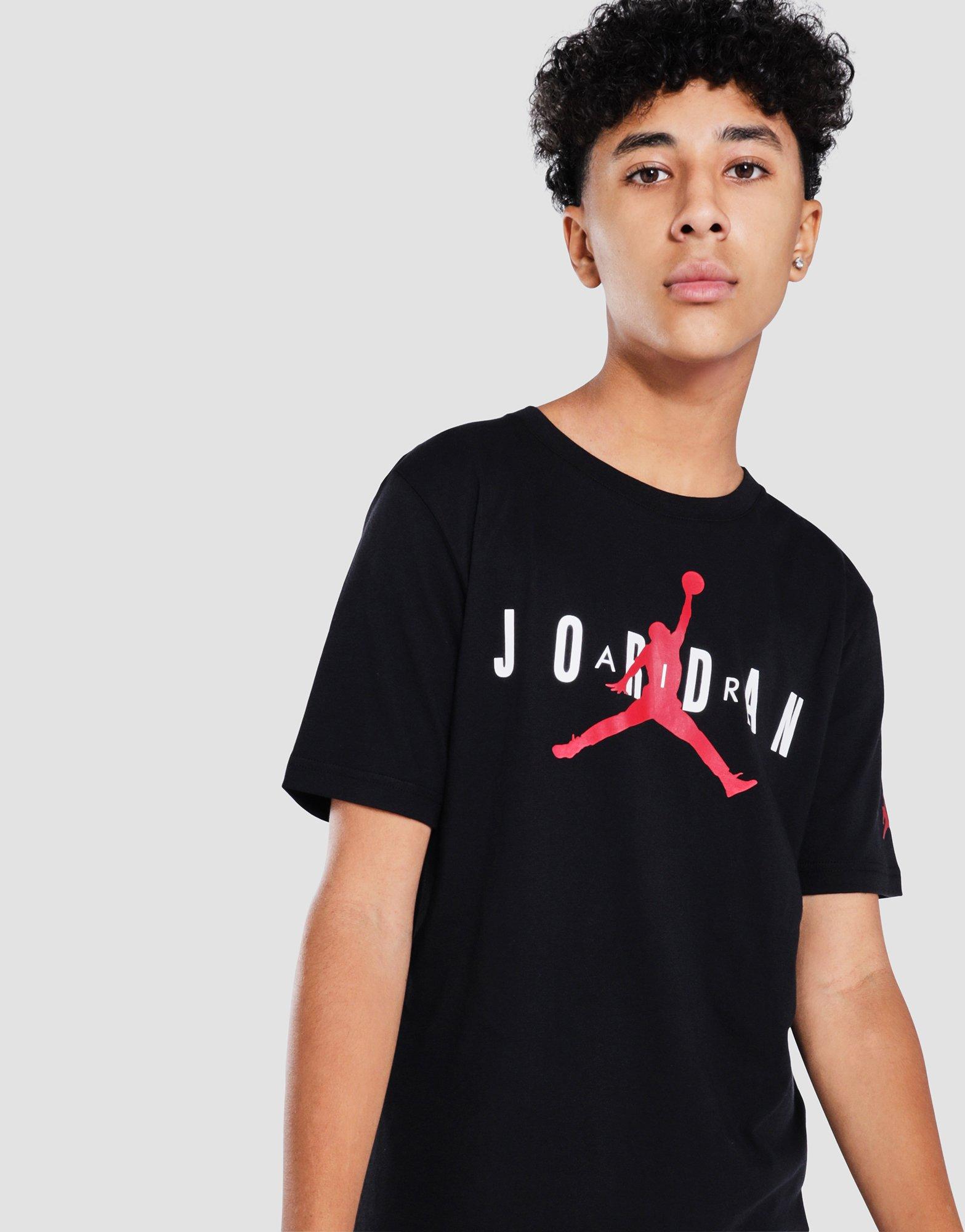 Black Jordan Brand T shirt Juniors JD Sports NZ