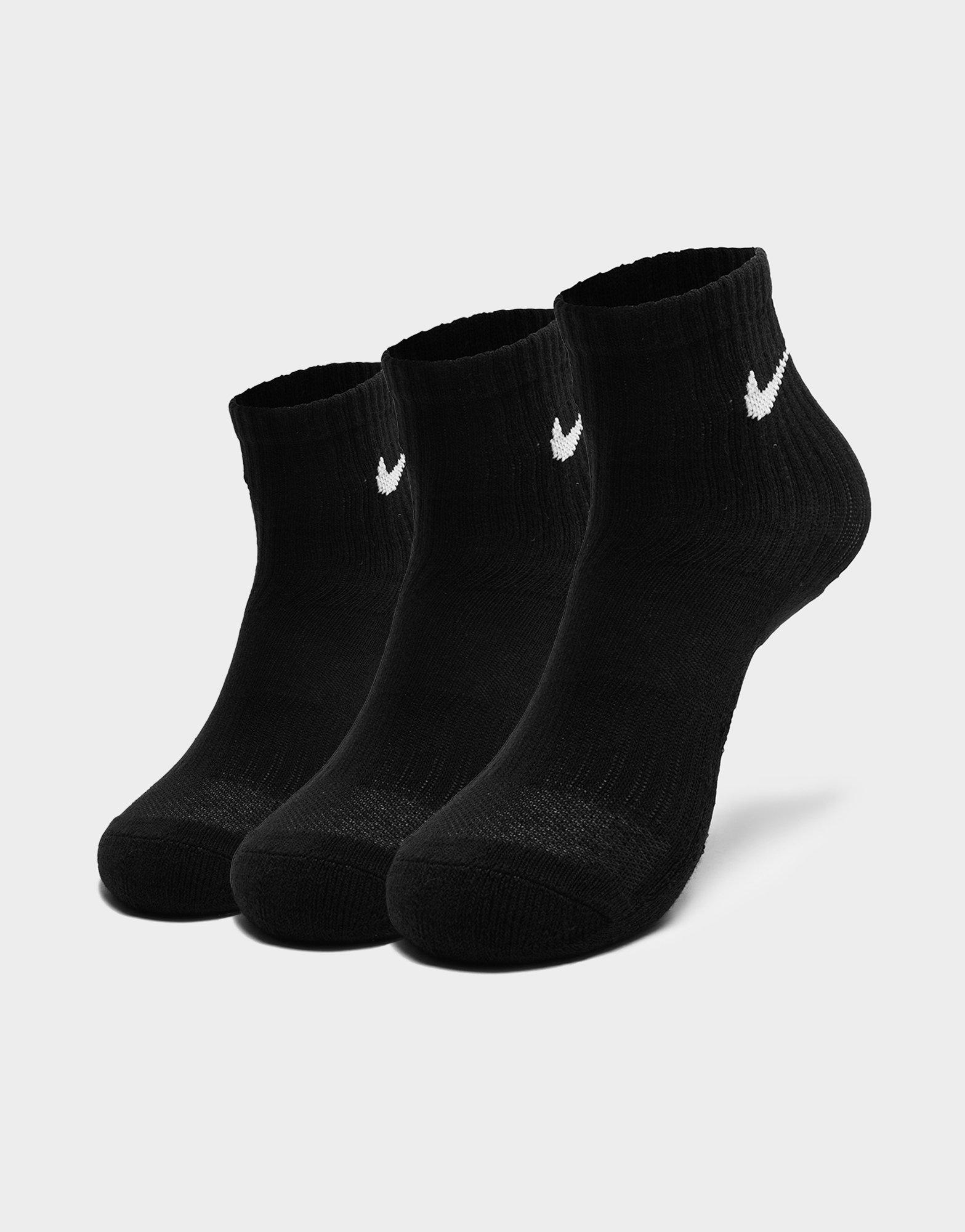 Nike Swoosh Crew Socks 3 Pack Size 4-5 - JD Sports