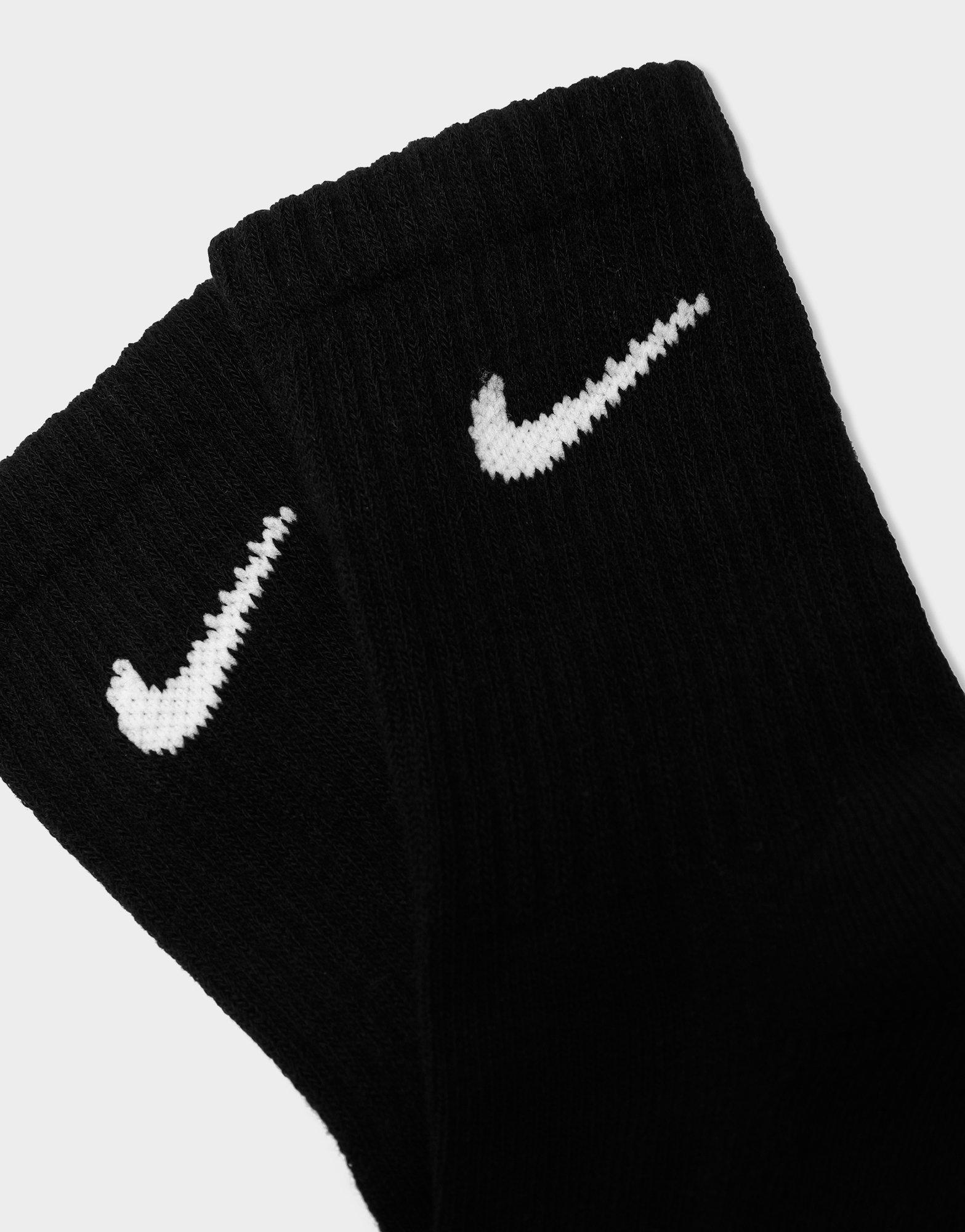 Nike Swoosh Crew Socks 3 Pack Size 4-5