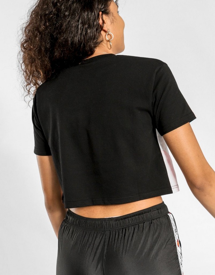 Ellesse Colourblock Crop T-Shirt