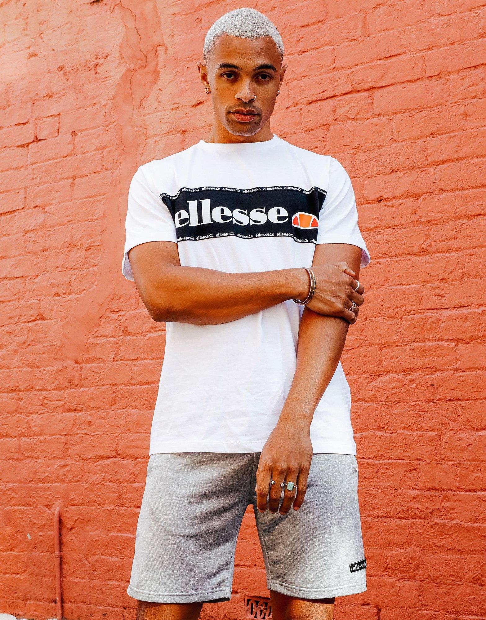 ellesse tape panel crew sweatshirt