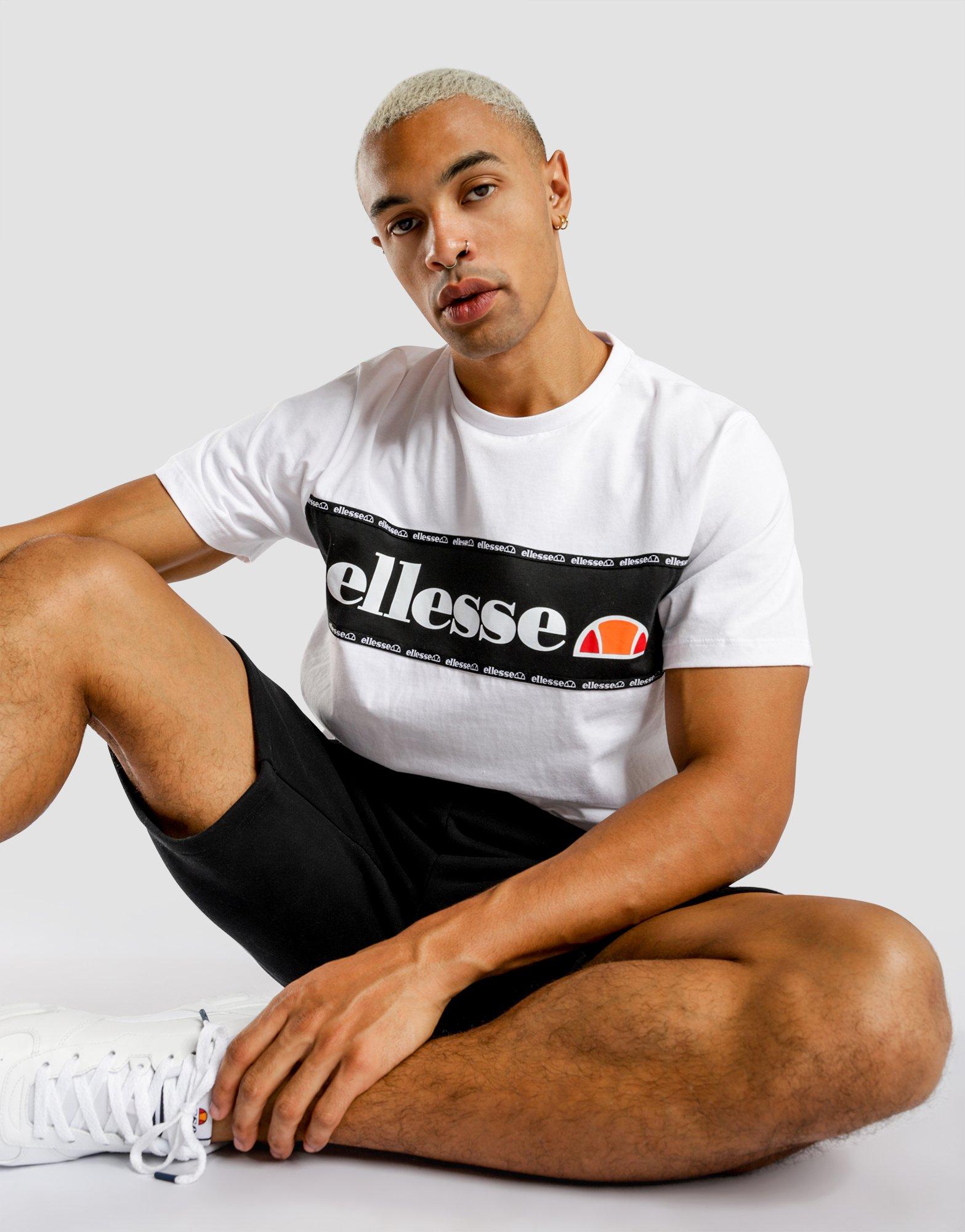 ellesse tape panel crew sweatshirt