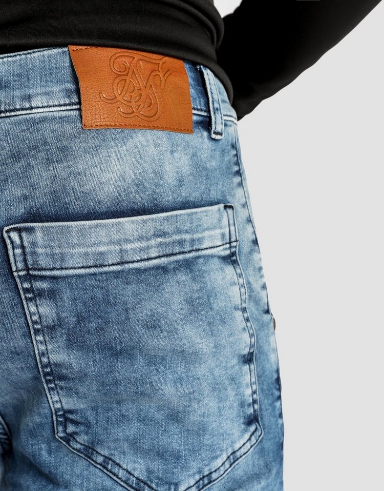 SikSilk Skinny Ripped Jeans