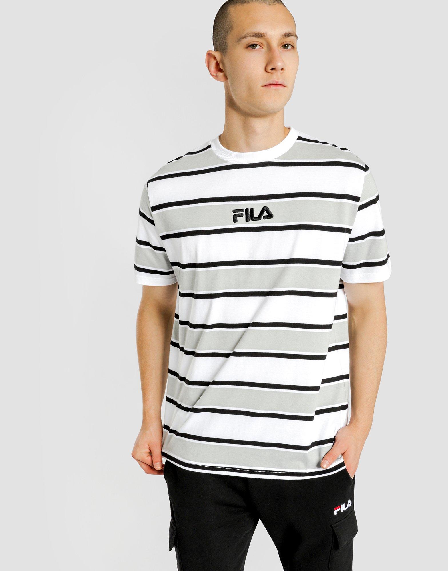 striped fila shirt