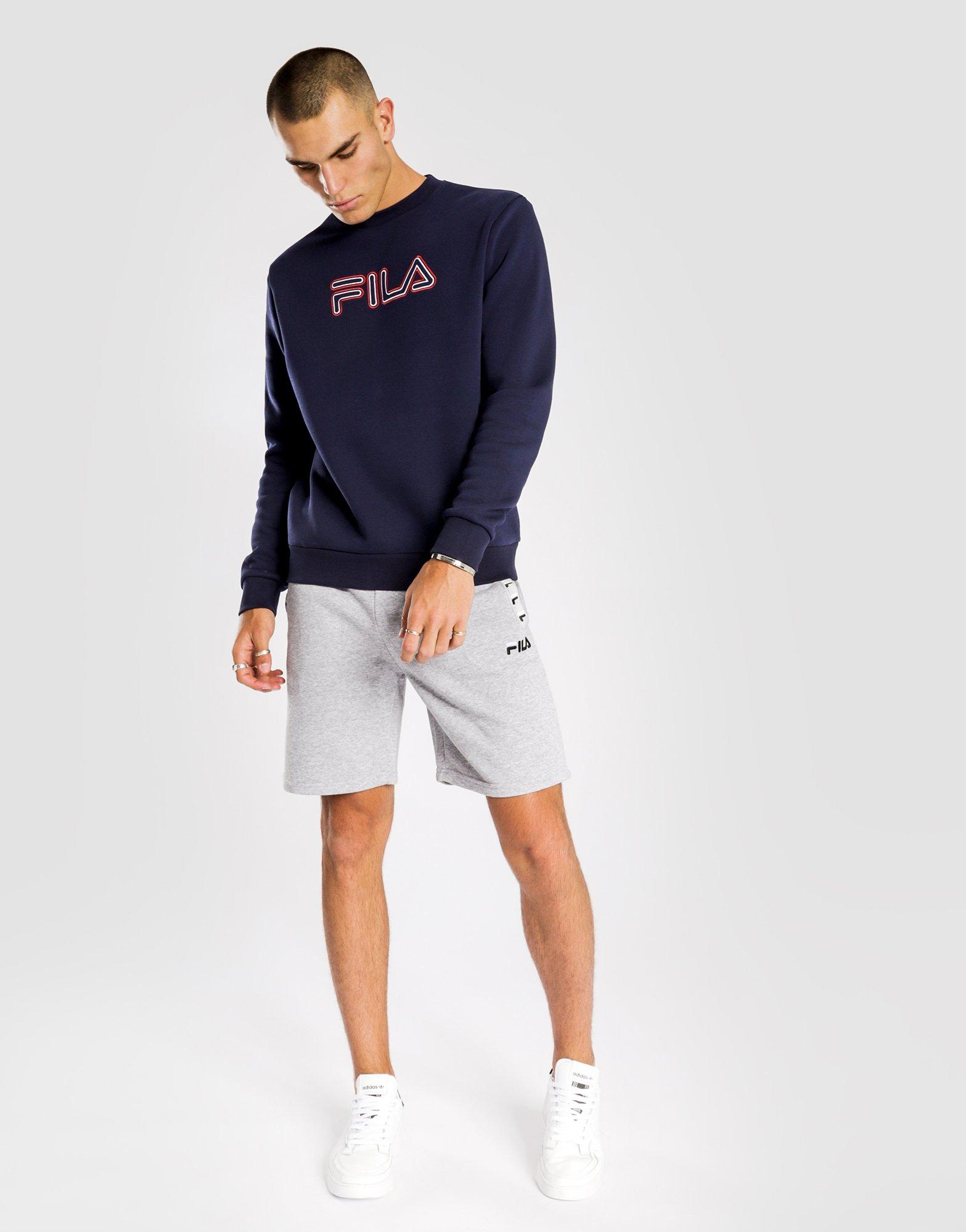 fila fleece shorts