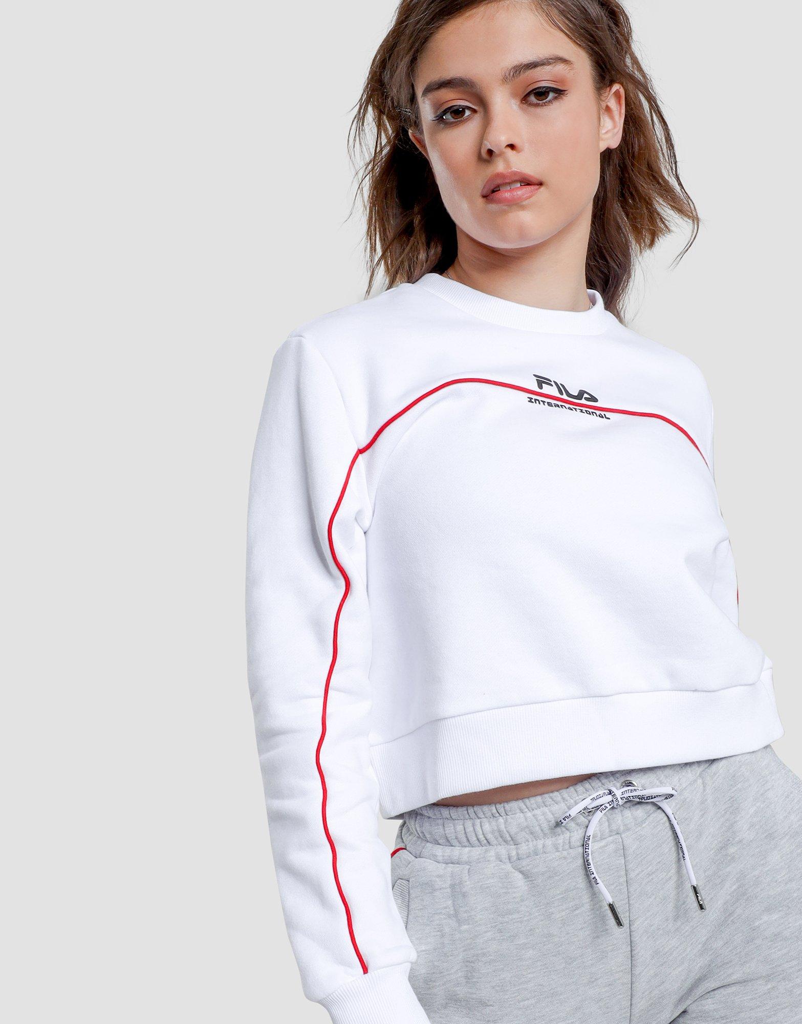 fila crop sweater