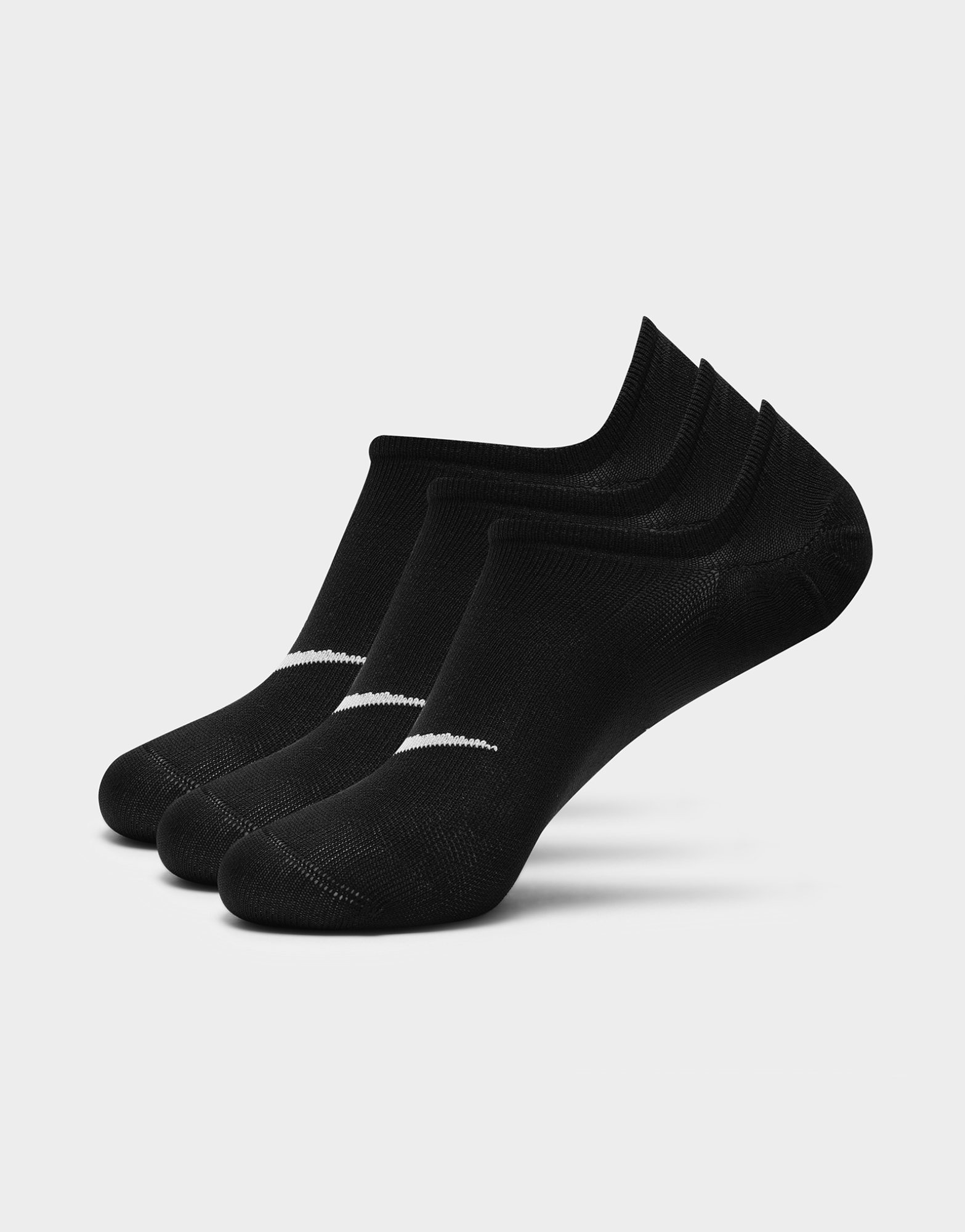 Black Nike No Show 3 Pack Socks - JD Sports