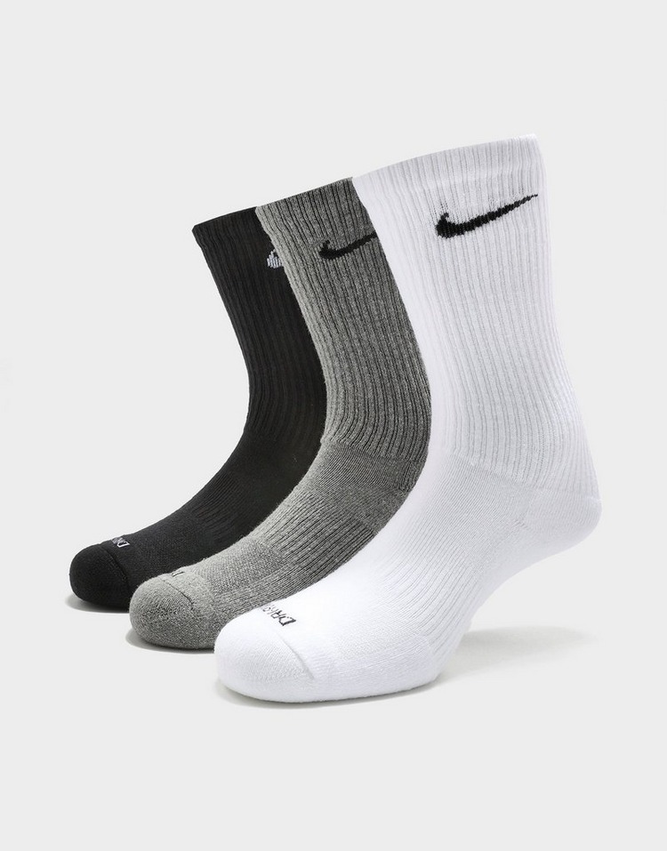 Multi Nike Everyday Plus Cushioned Training Socks (3 Pairs) - JD Sports ...