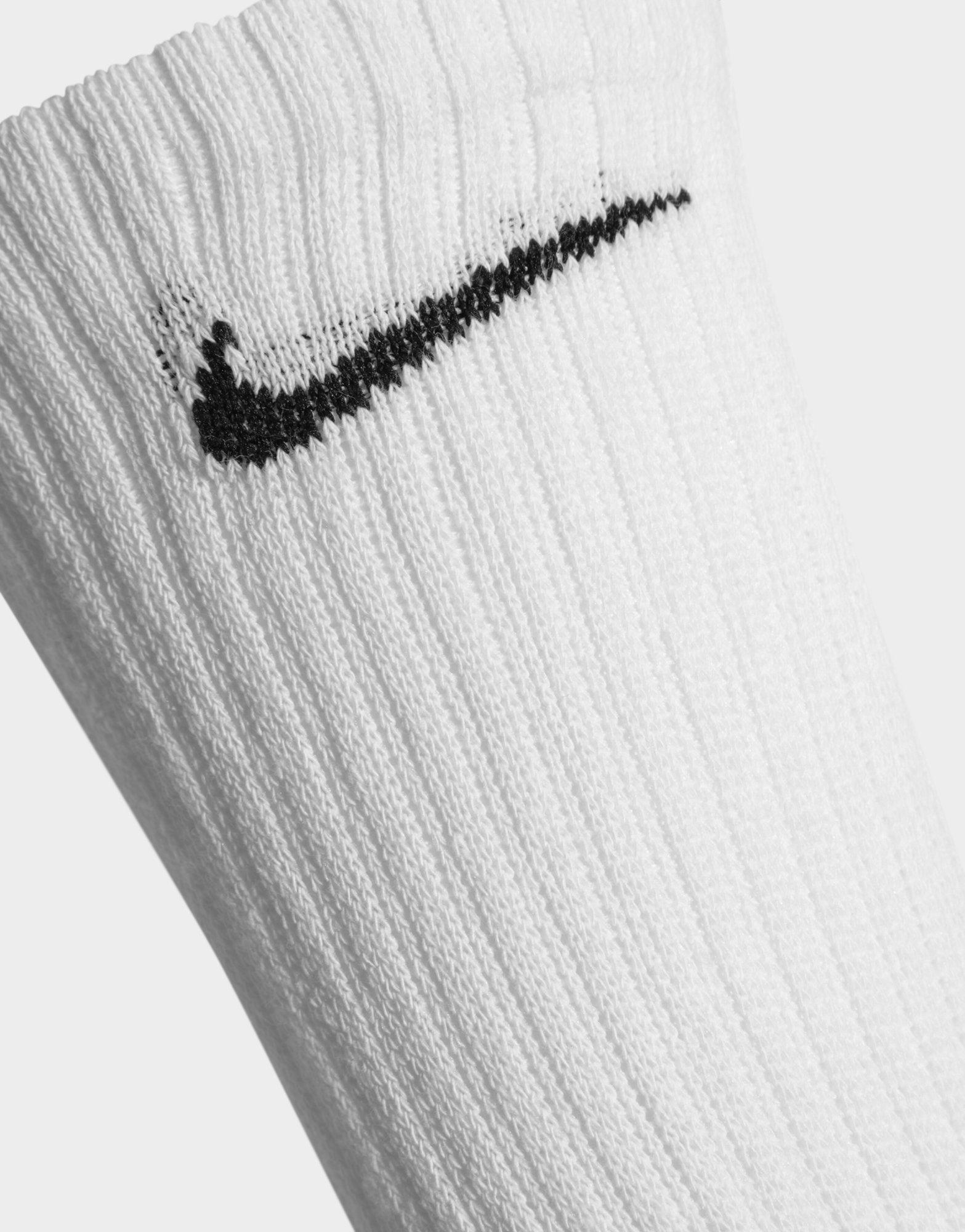 nike 3 pack cushioned crew socks