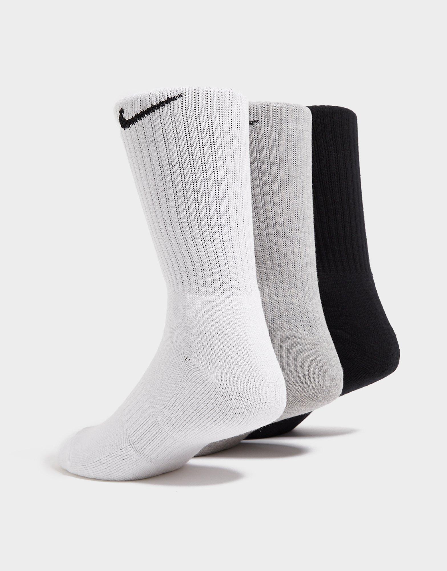 Nike Everyday Cushioned Crew Socks (3 Pairs)