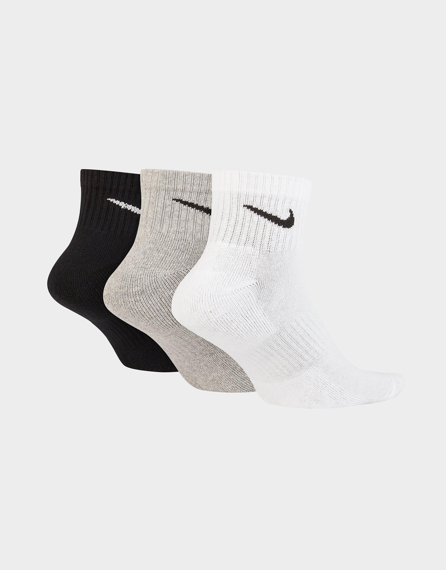 Nike 3-Pack Lightweight Quarter Socks