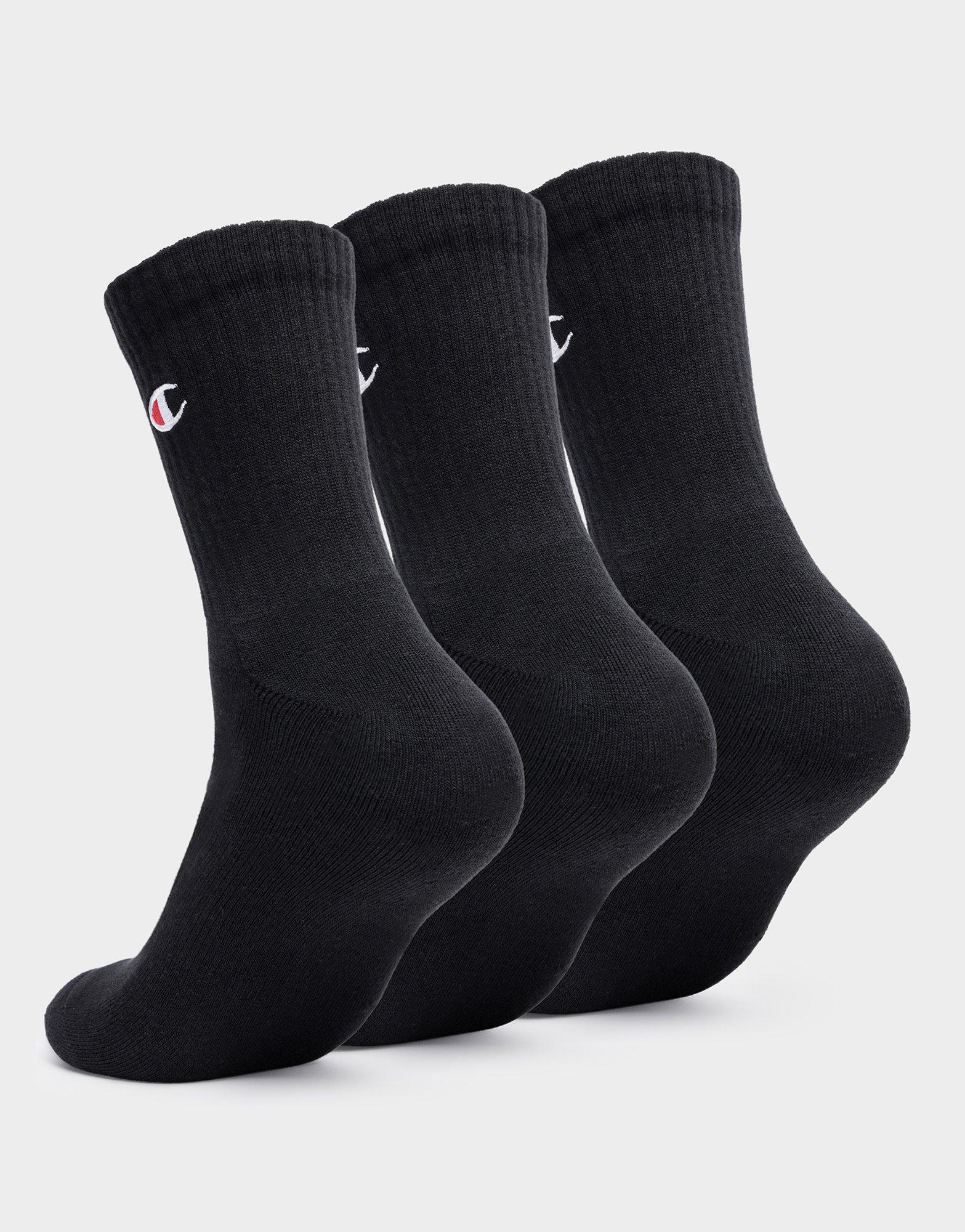Champion 3 Pack Embossed Logo Socks