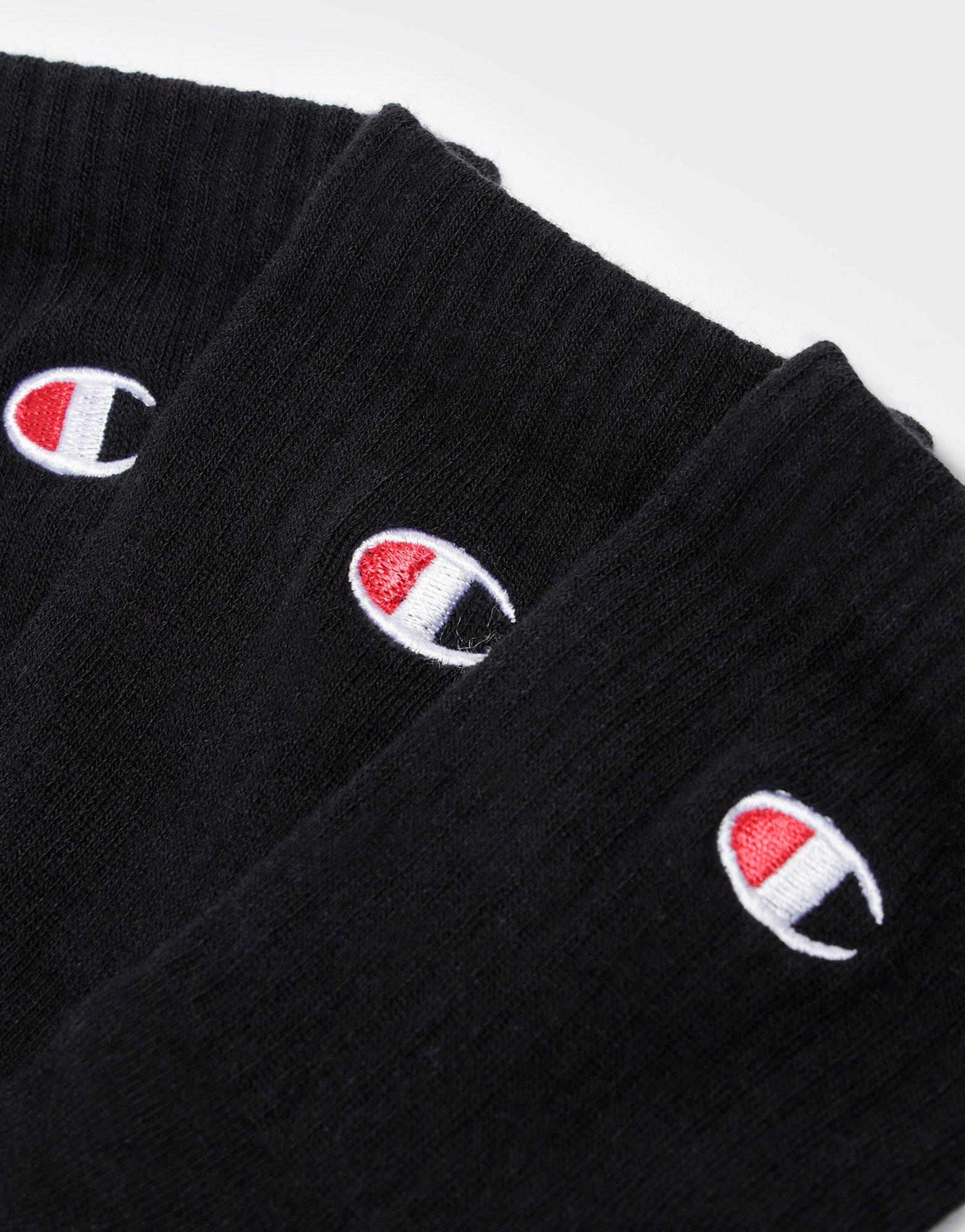 Champion 3 Pack Embossed Logo Socks