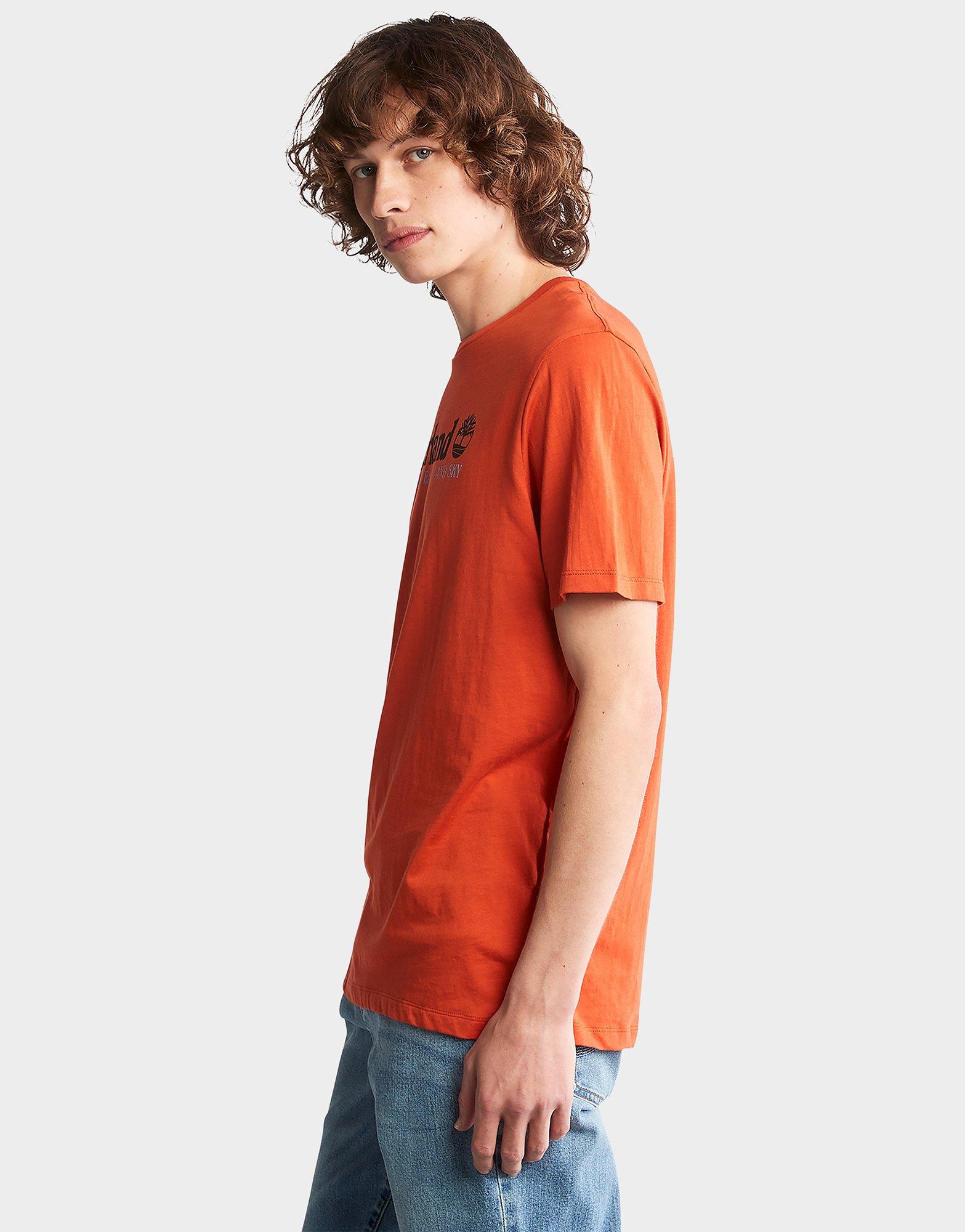 Timberland Wind Water Earth Sky Linear T-Shirt