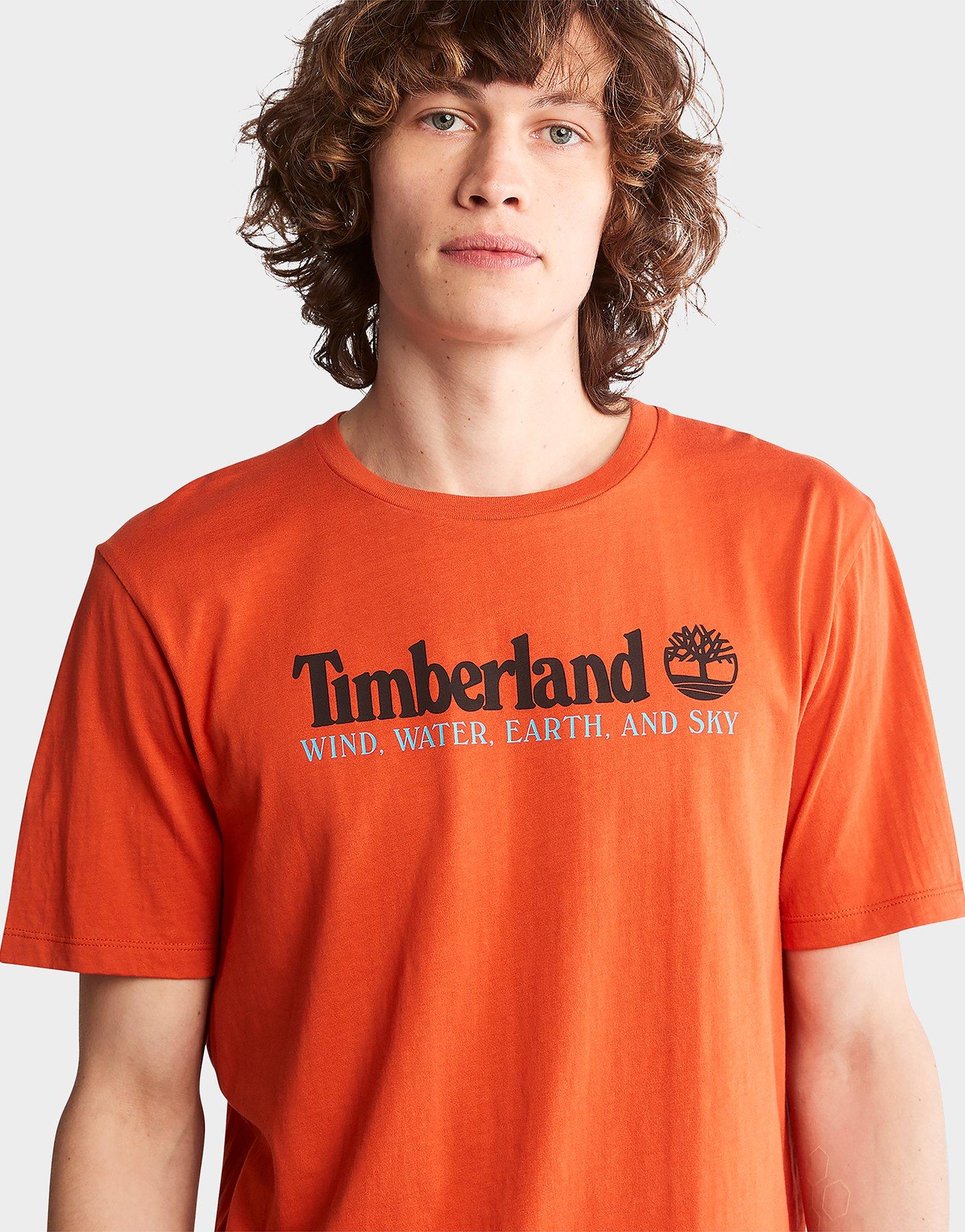Timberland Wind Water Earth Sky Linear T-Shirt