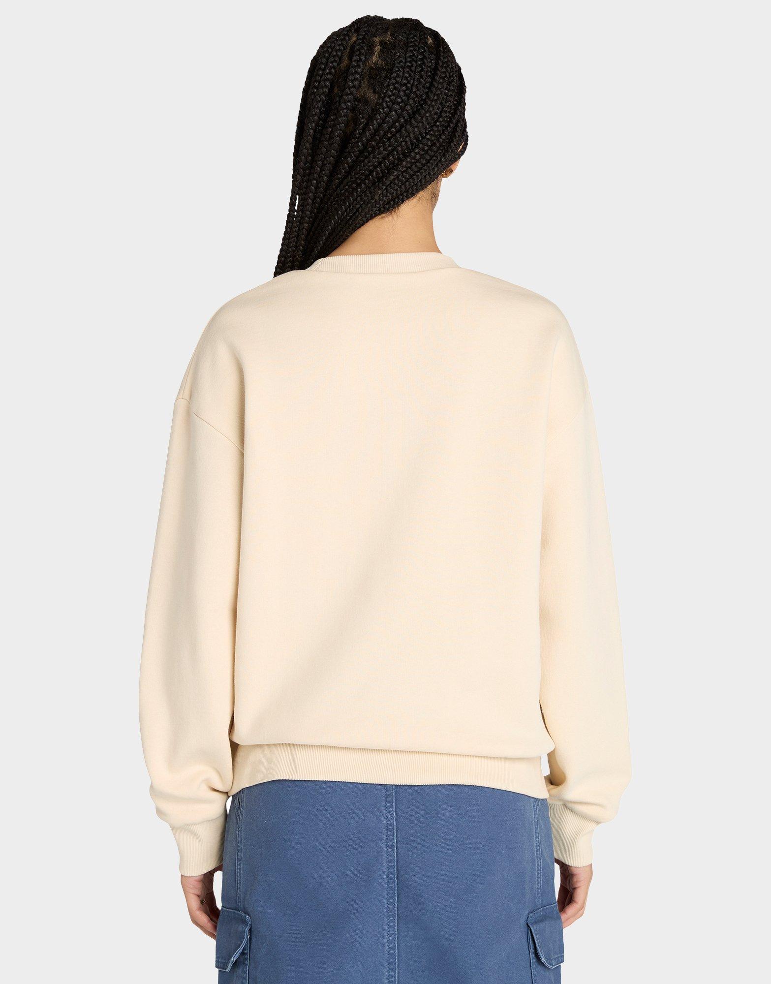 Timberland Brushed Back Chest Graphic Crew Sweatshirt