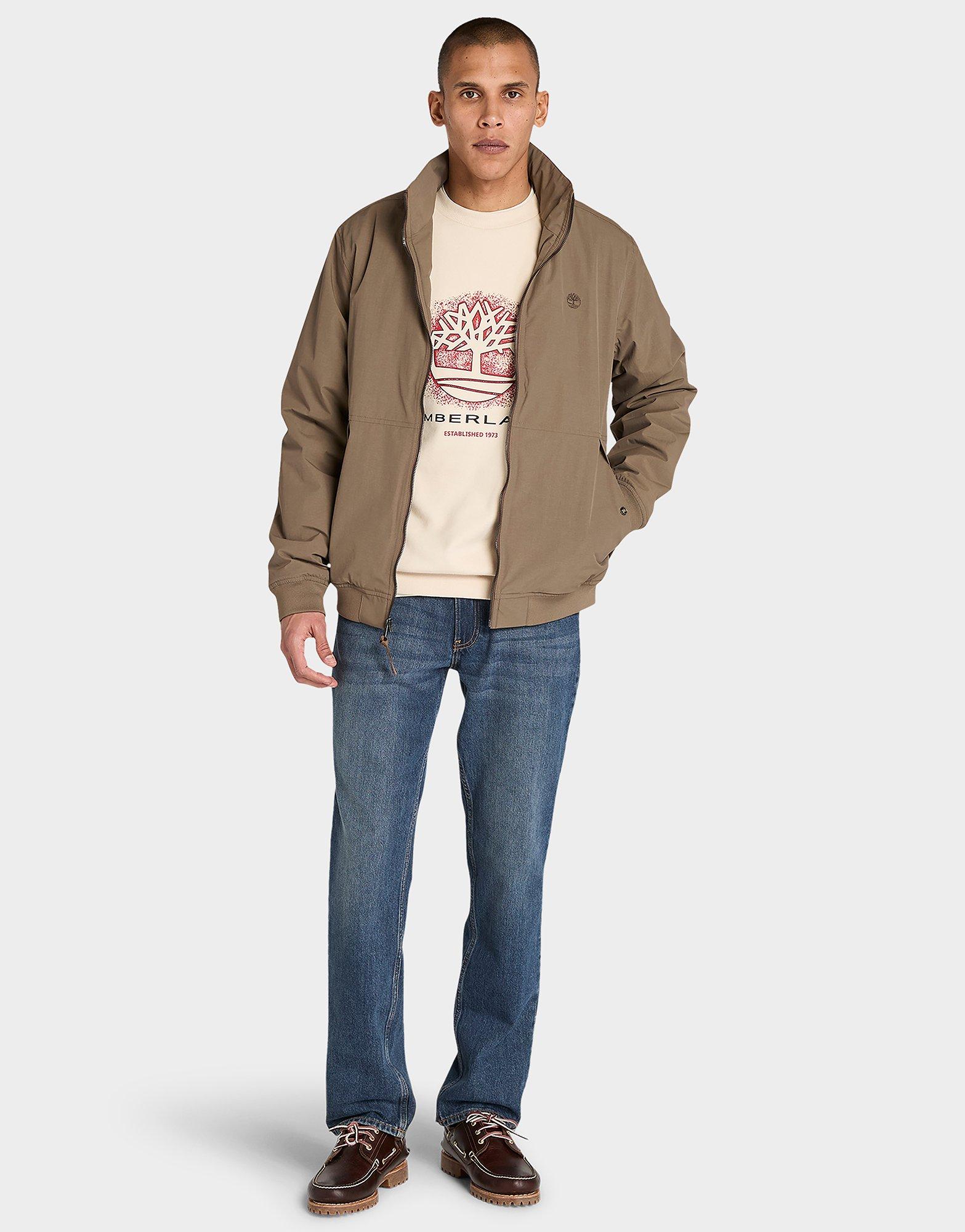 Timberland Front Seasonal Tree Logo Graphic Crewneck