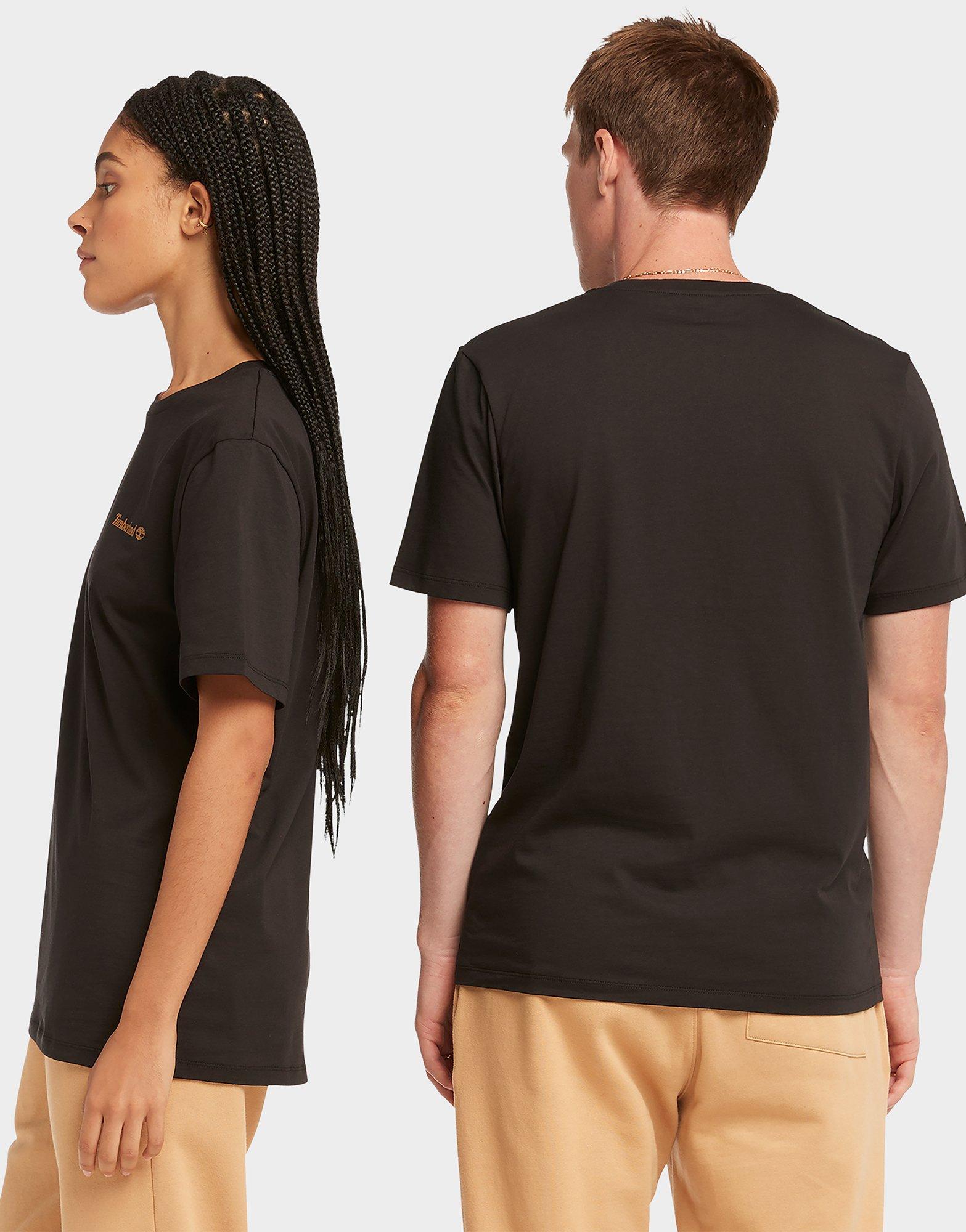 Timberland Small Linear Logo Print Tee