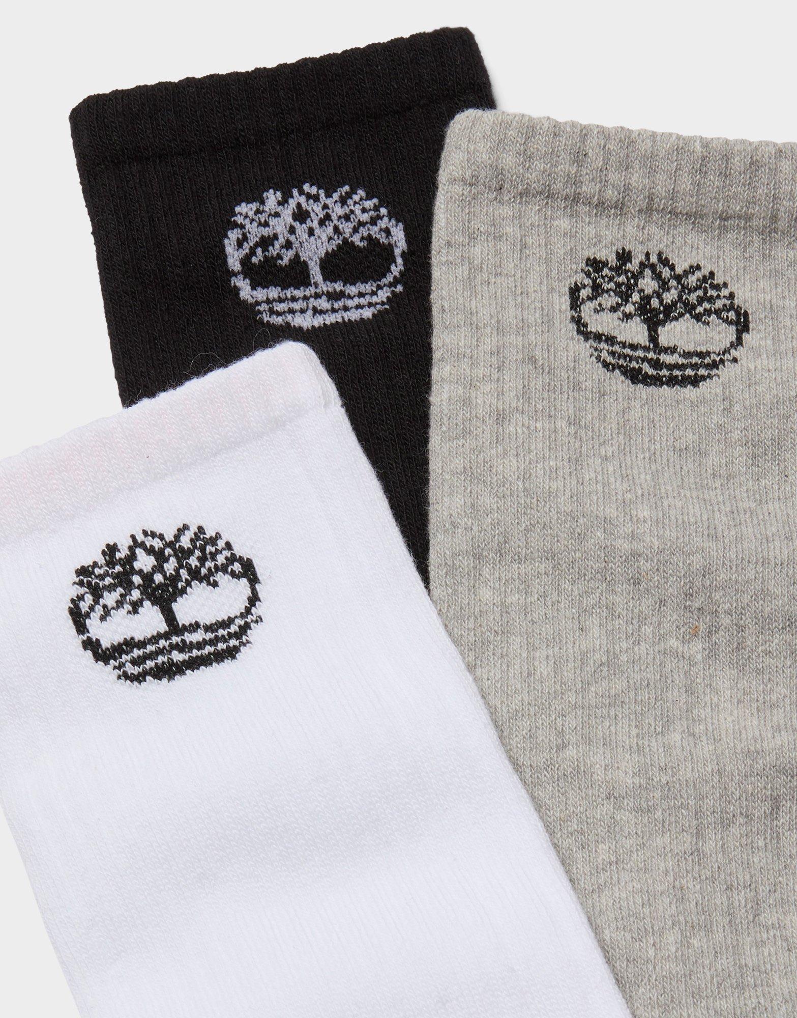 Timberland 3-Pack Bowden Tree Full Cushion Crew Sock