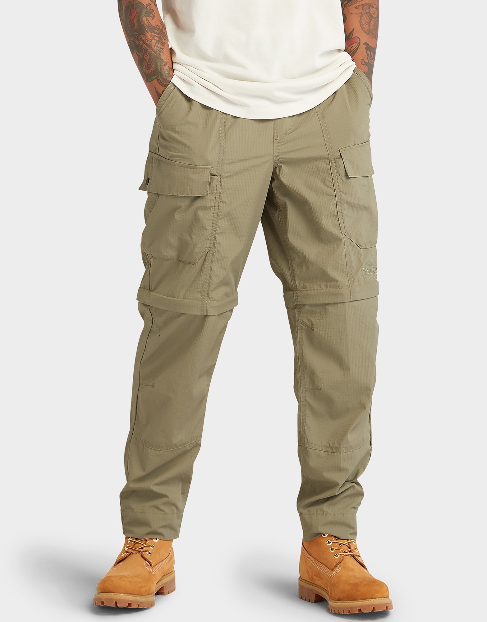 Grey Timberland DWR 2in1 Outdoor Pant | JD Sports UK