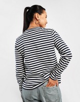 Lacoste Striped Jersey Cotton T-Shirt Women's