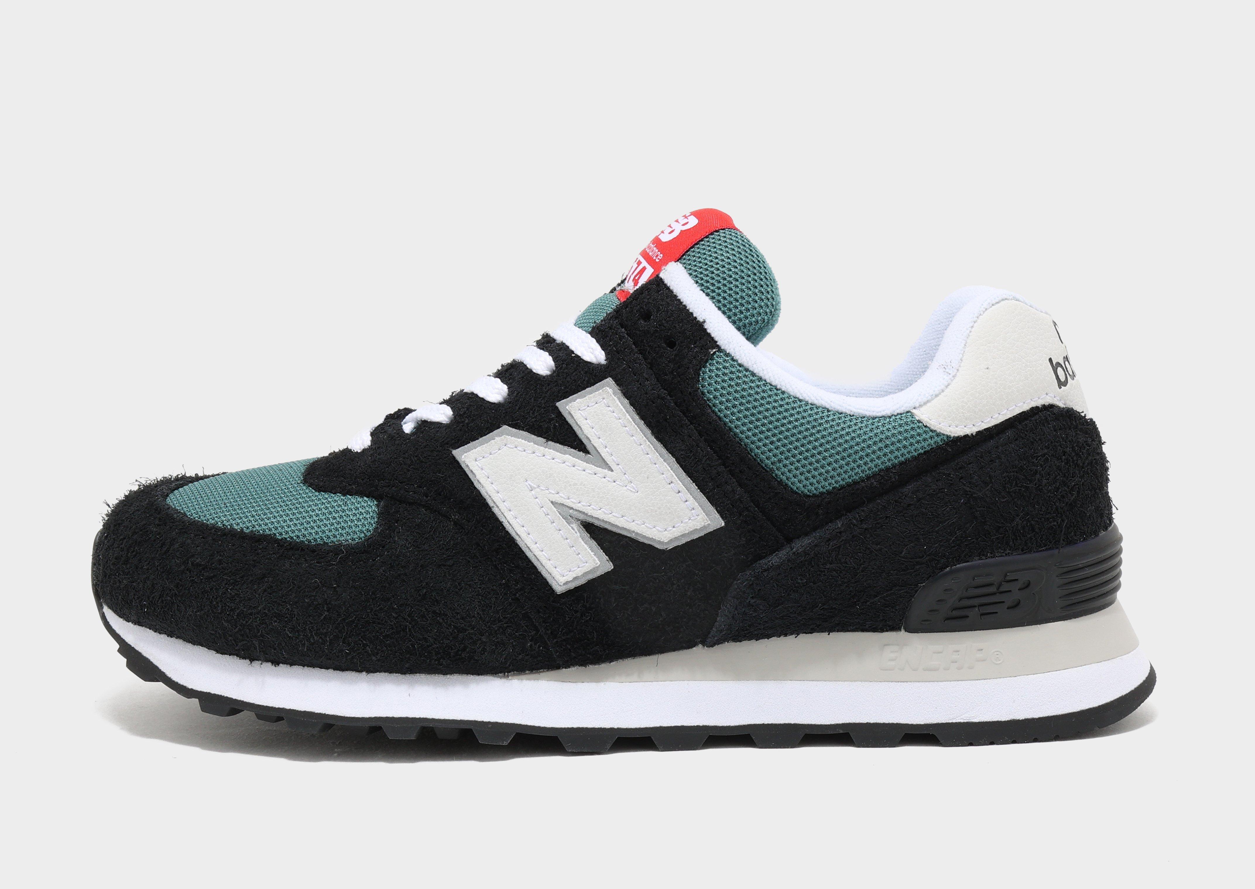 Black and clearance mint new balance